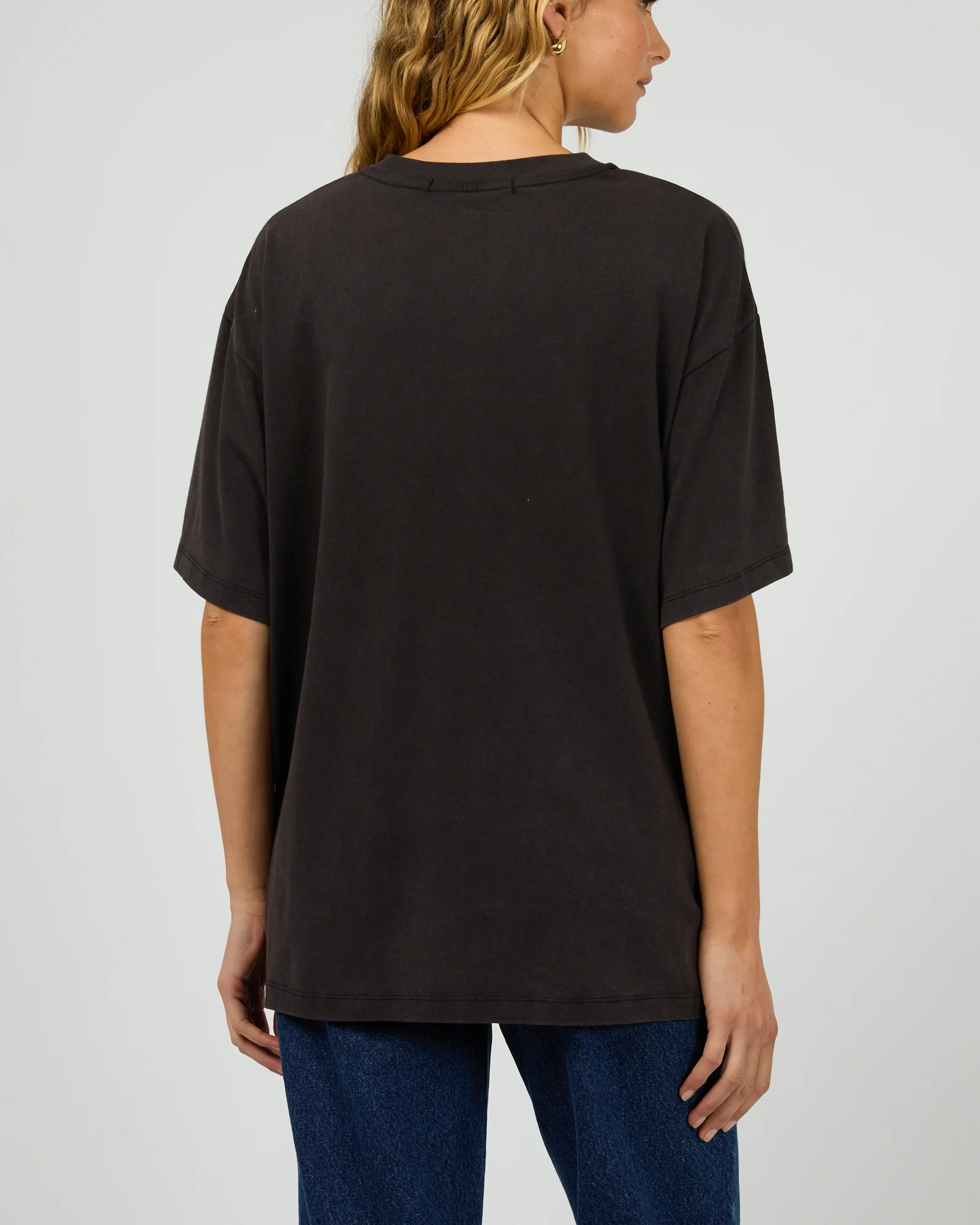 Silent Theory Vintage Tee Washed Black - Image 5