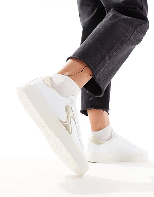 Skechers Eden LX Beaming Glory White Gold - Image 4