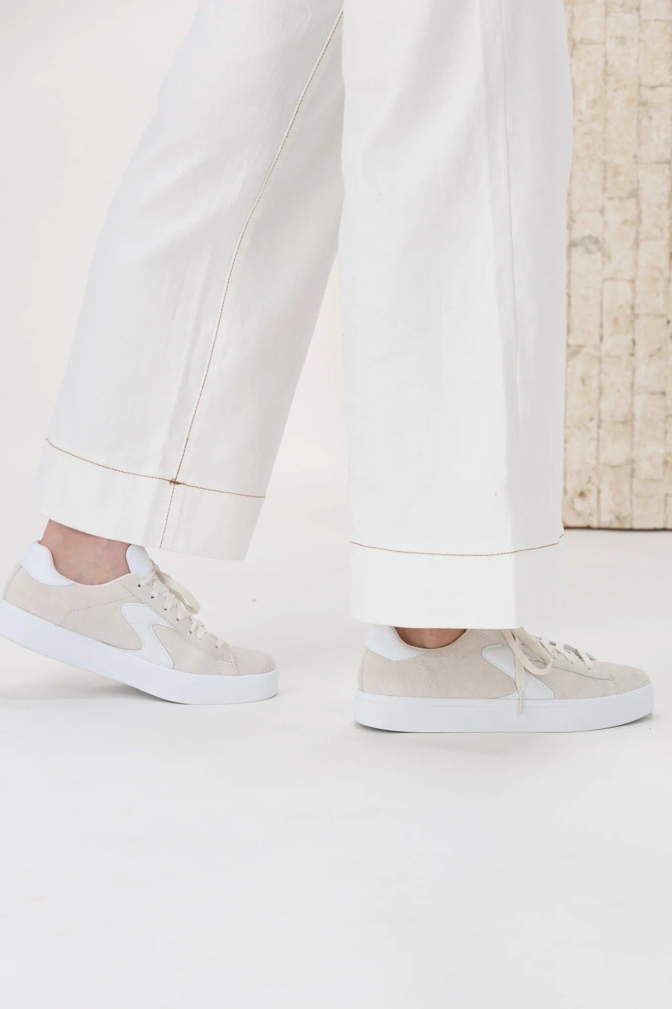 Skechers Eden LX Rich Tones Sneaker Off White - Image 5