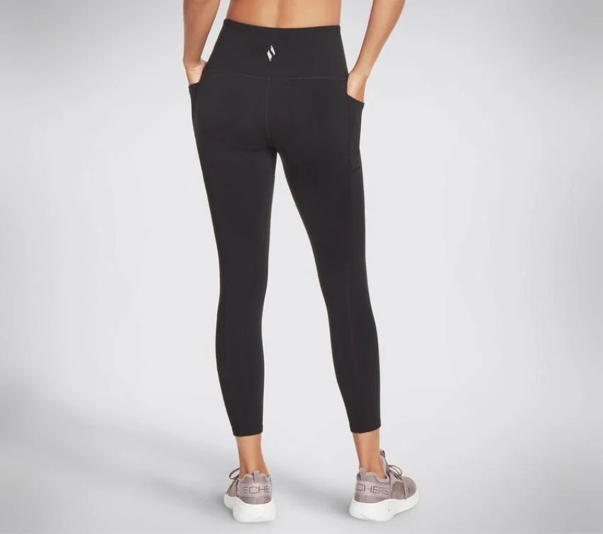 Skechers Go Walk High Waisted Legging 7/8 Bold Black - Image 8