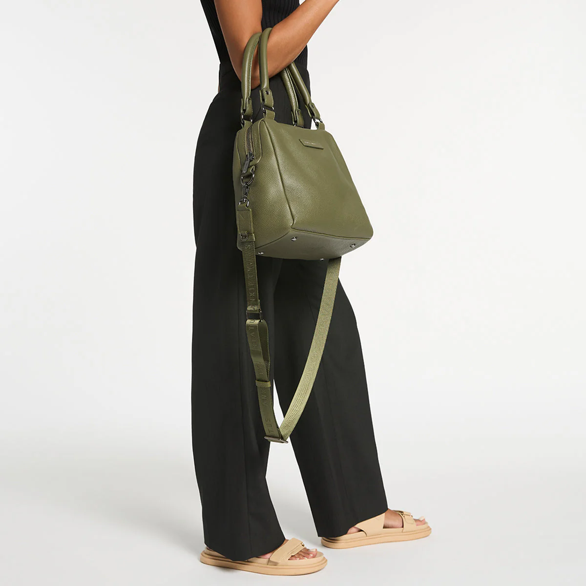 Status Anxiety Lucky Escape Bag Strap Khaki - Image 2