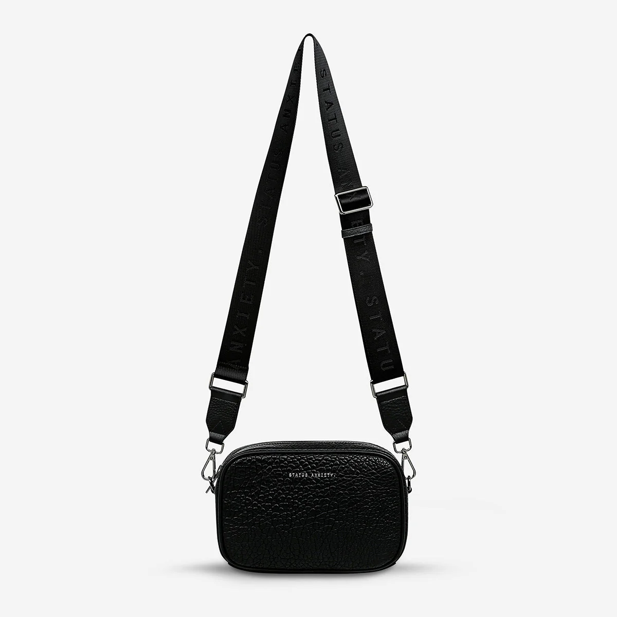 Status Anxiety Plunder With Webbed Strap Black Bubble - Image 3