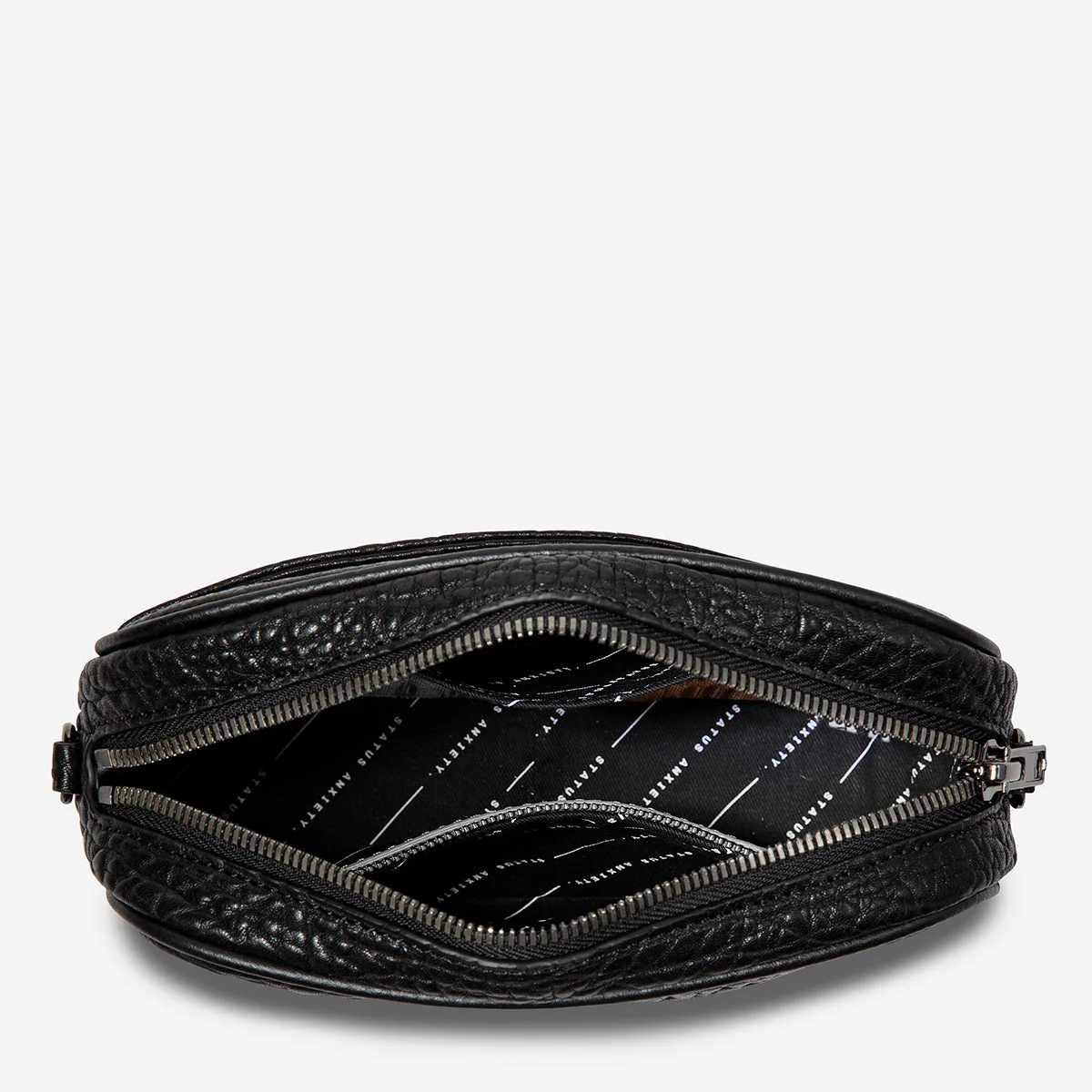 Status Anxiety Plunder With Webbed Strap Black Bubble - Image 8