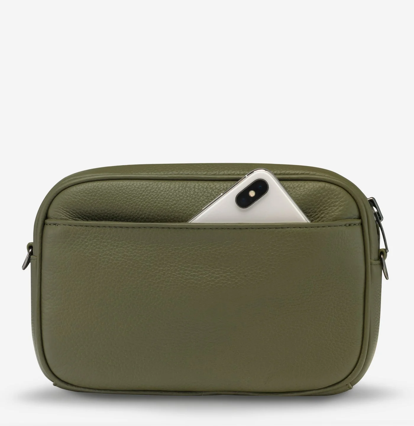 Status Anxiety Plunder With Webbed Strap Khaki - Image 6