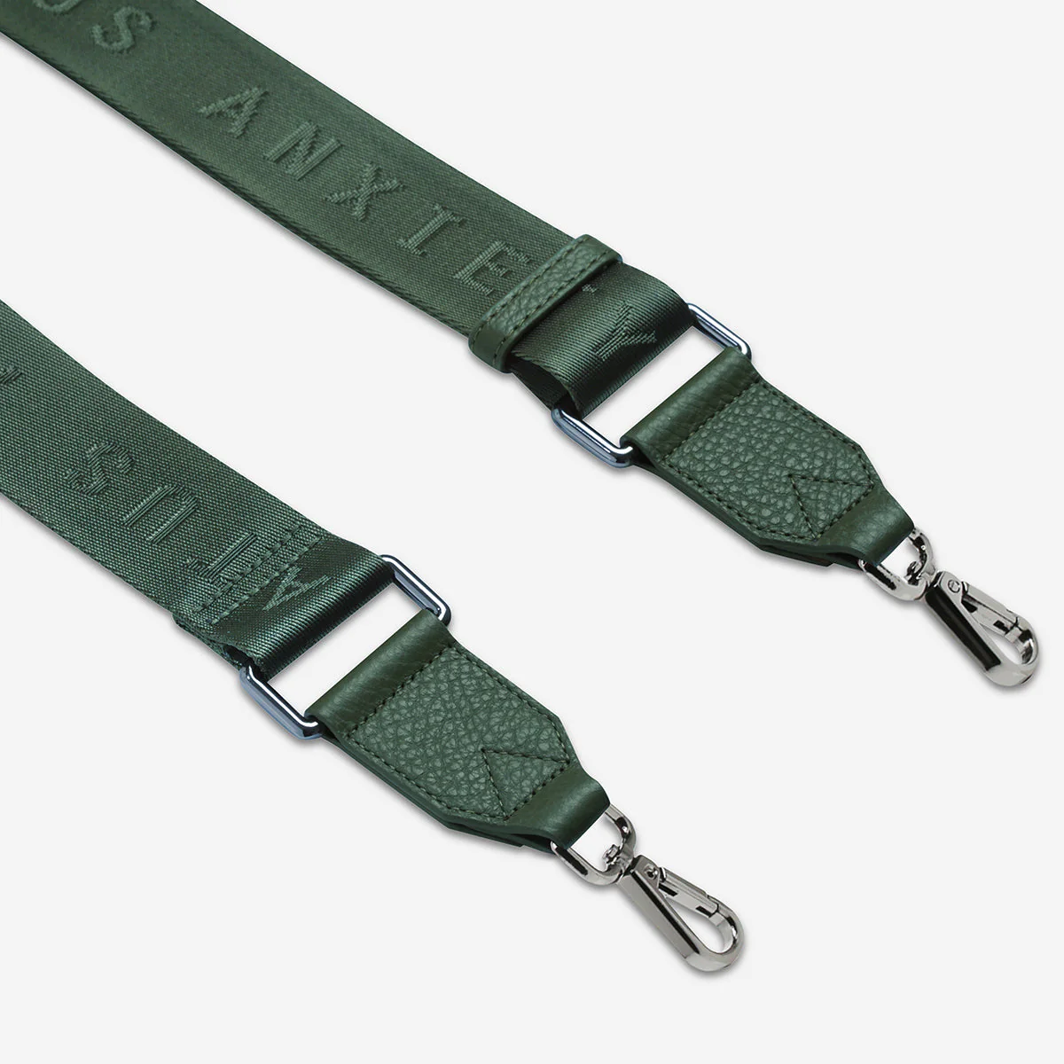 Status Anxiety Without You Bag Strap Green - Image 3