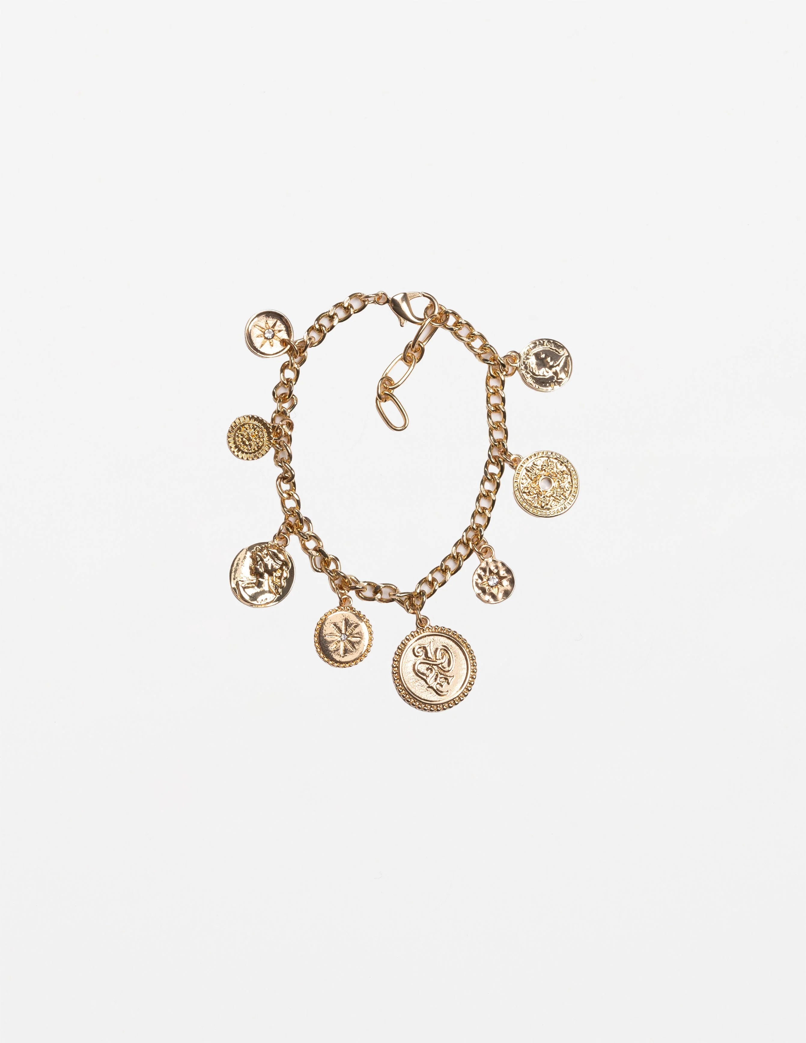 Stella + Gemma Bracelet Medallions Gold