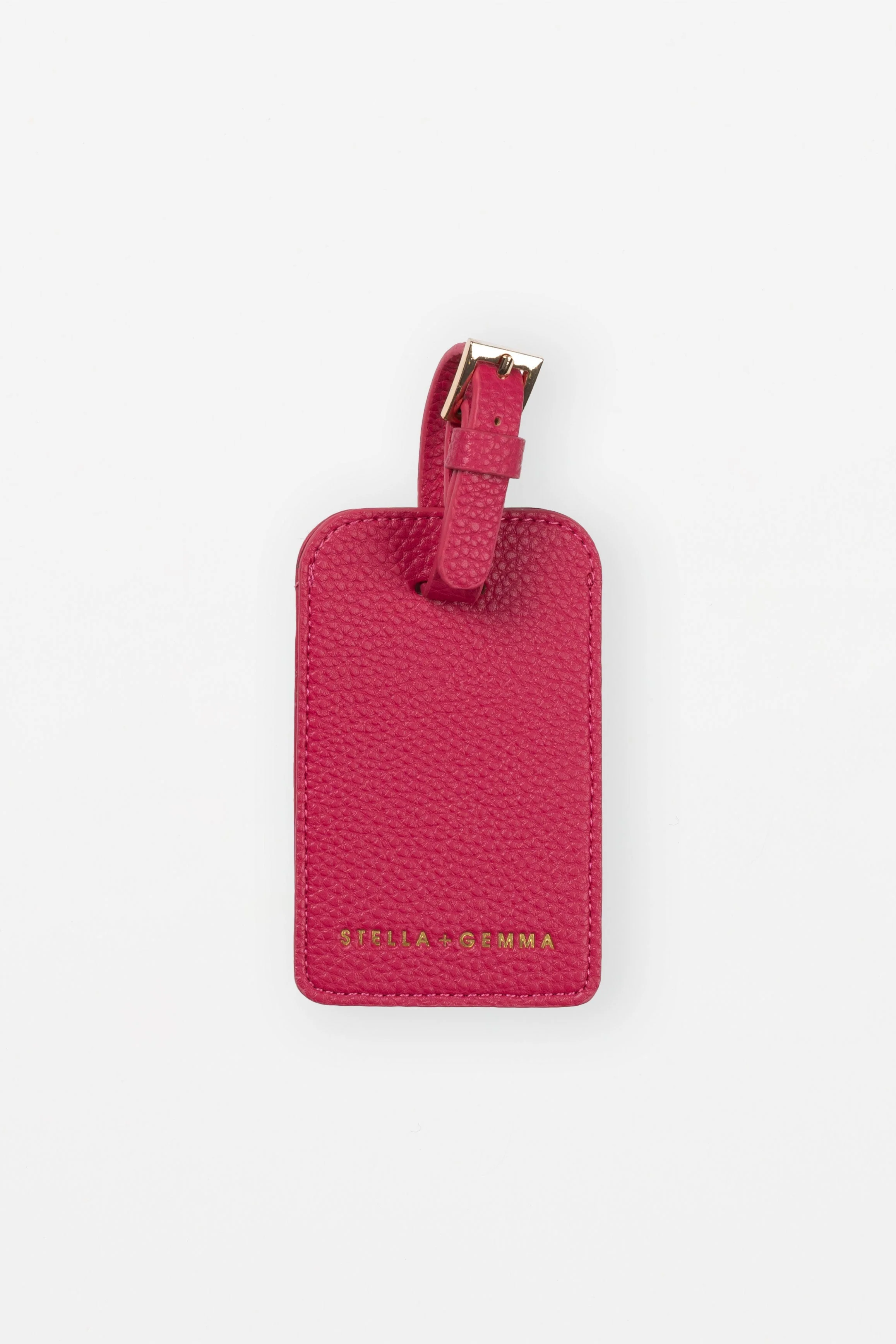 Stella + Gemma Getaway Luggage Tag Raspberry