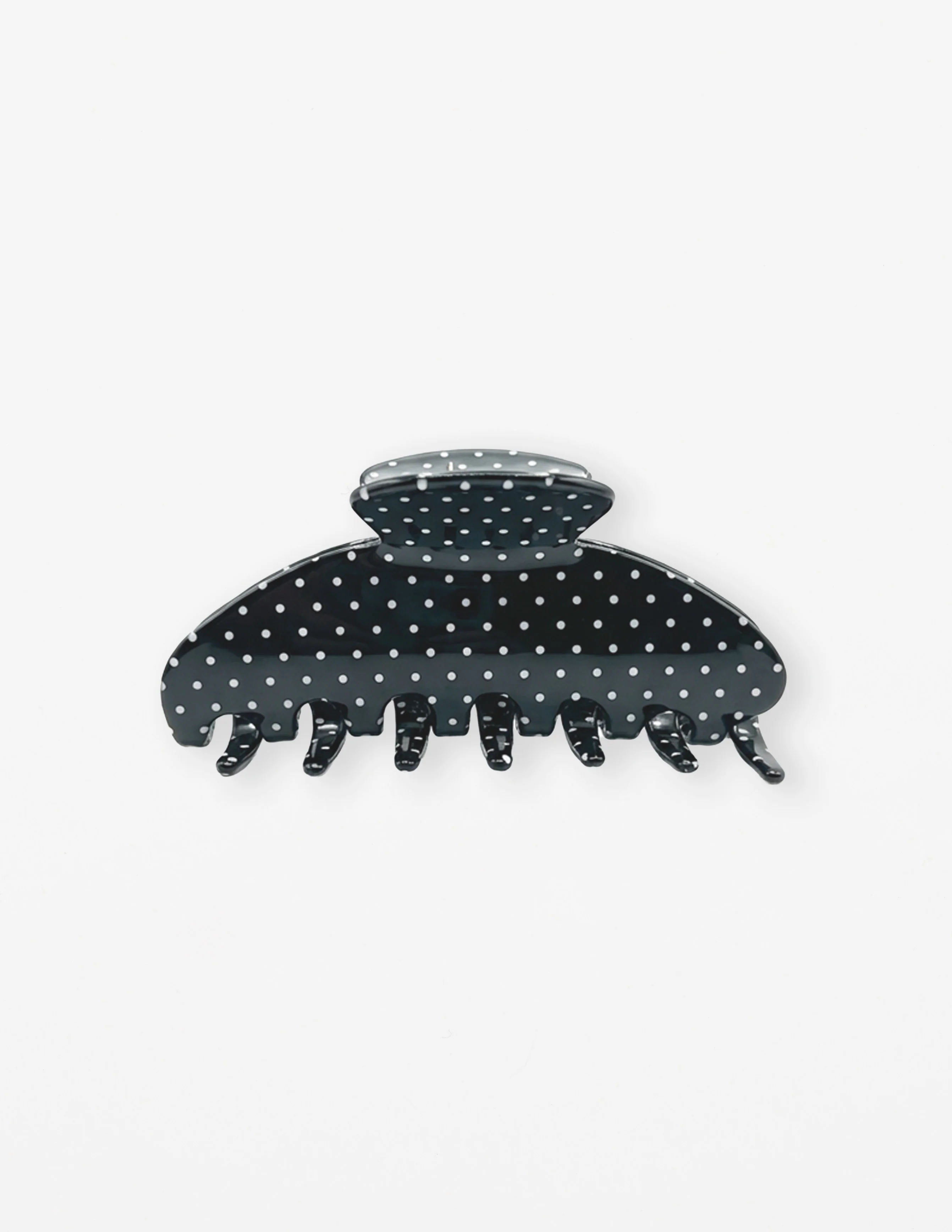 Stella + Gemma Hair Claw Mini Dots Black