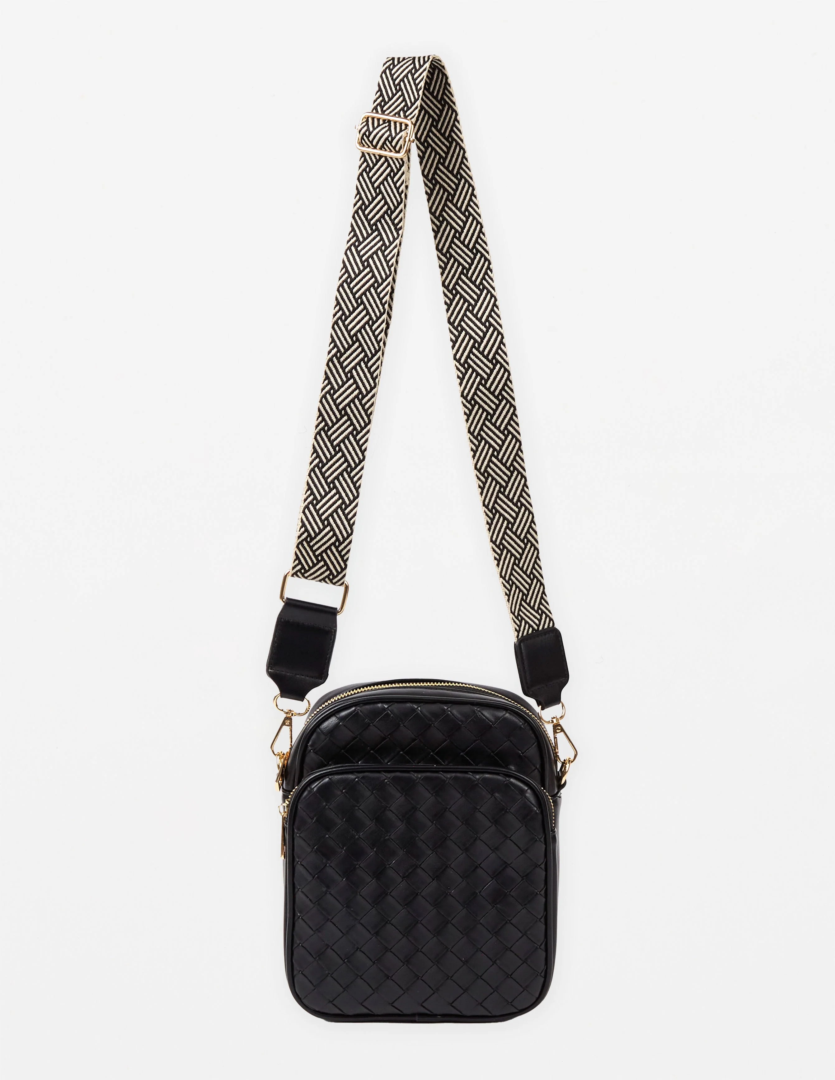 Stella + Gemma Liberty Cross Body Bag Black - Image 3