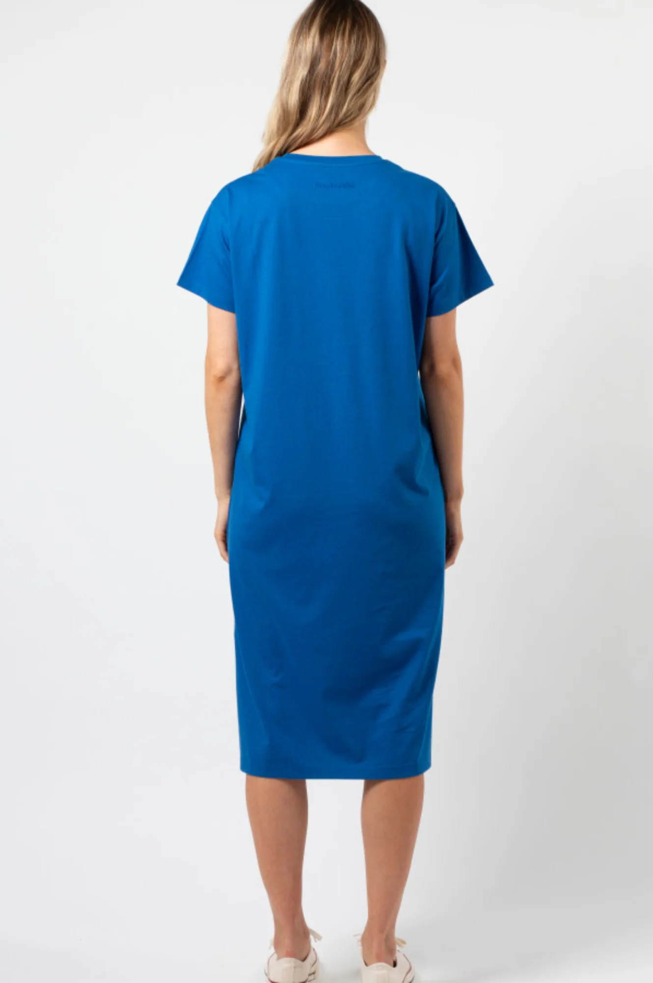 Stella + Gemma Maxie T-Shirt Dress Deep Blue Bowtiful Blue - Image 3