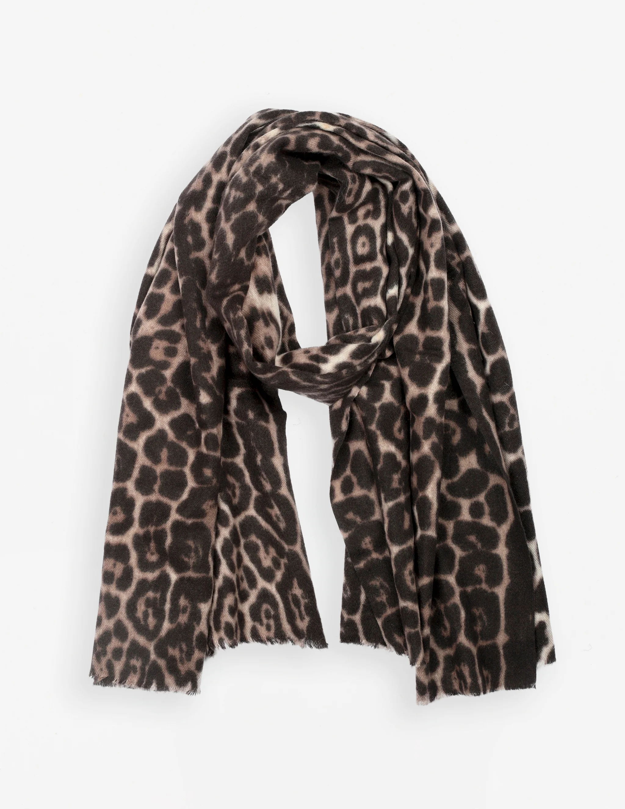 Stella + Gemma Scarf Leopard Brown - Image 2