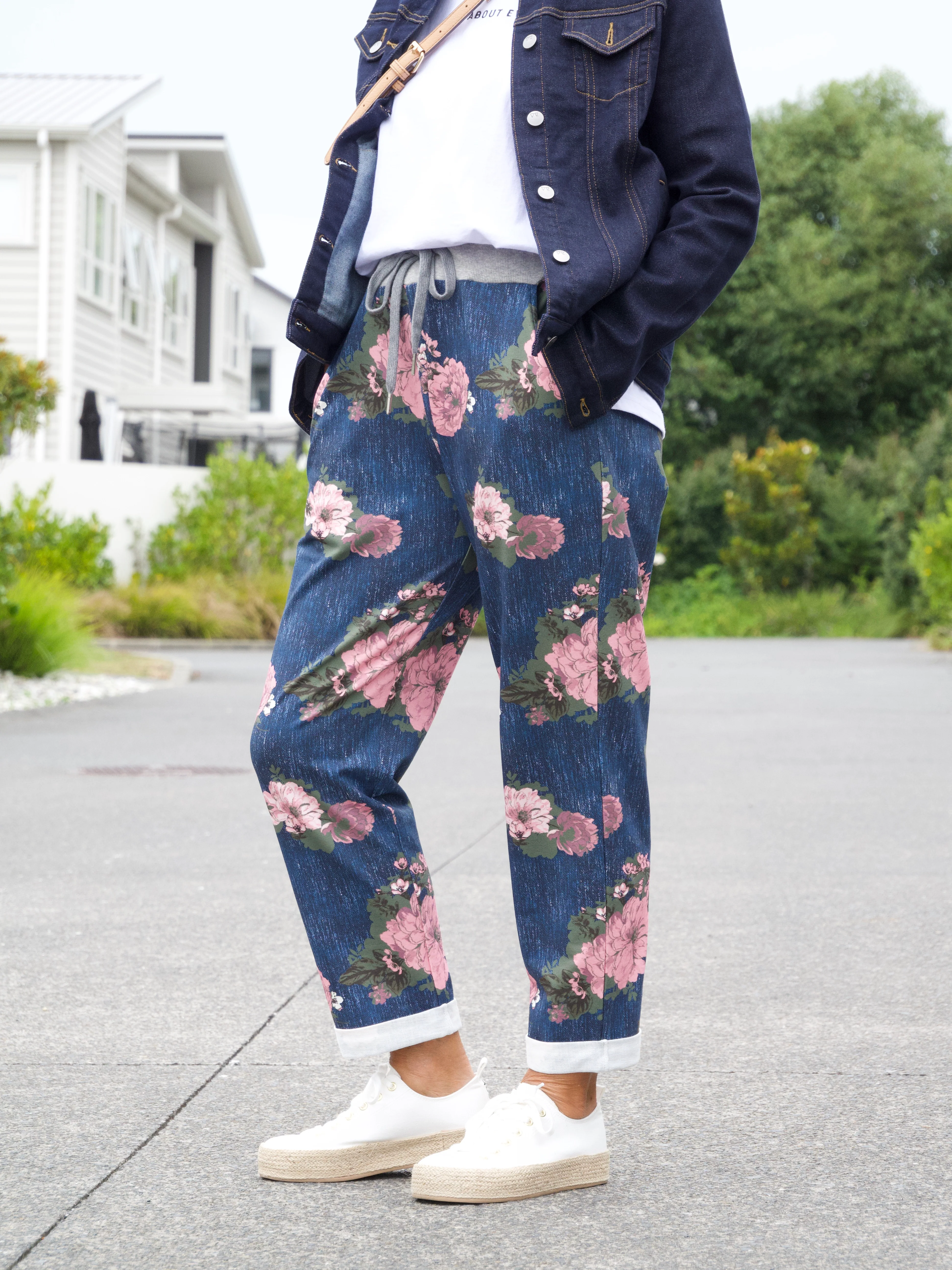 Sunday Boho Bailey Pant Dark Blue Wash - Image 2