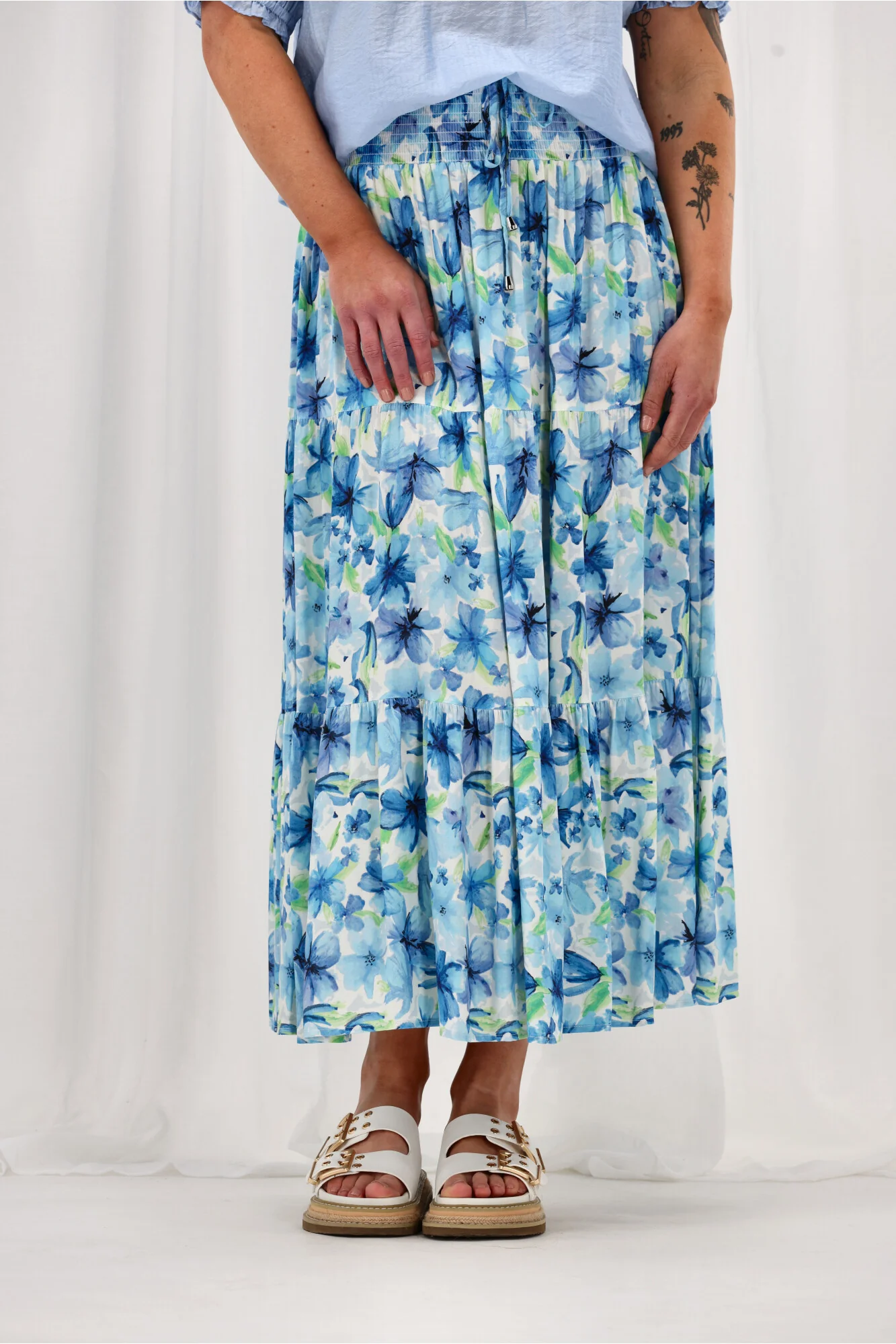 Sunday Boho Bella Skirt Blue - Image 2