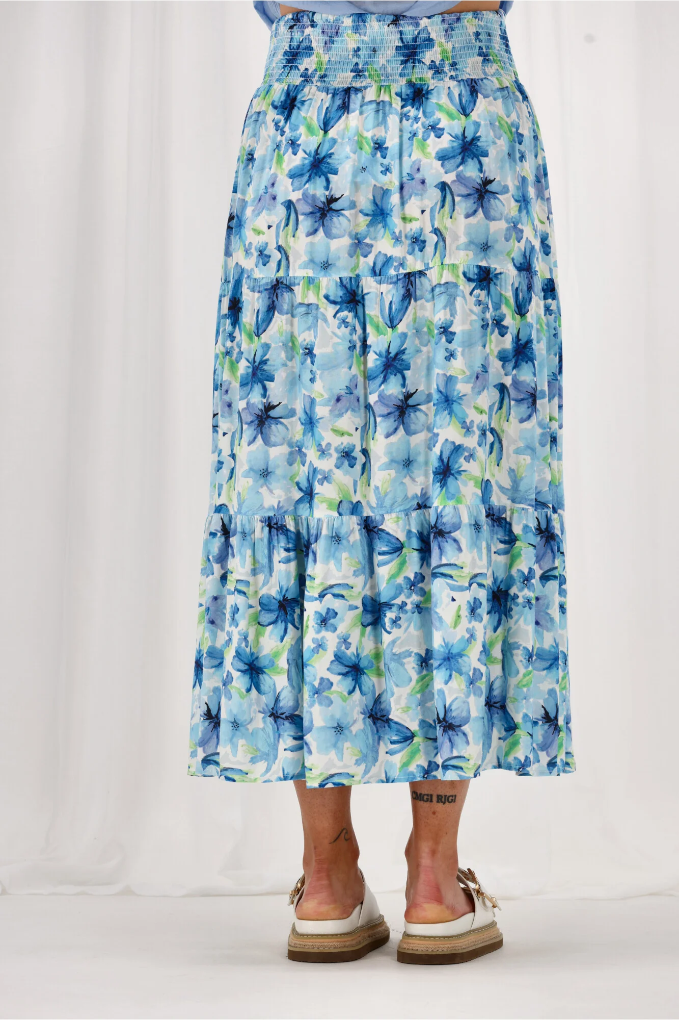 Sunday Boho Bella Skirt Blue - Image 8