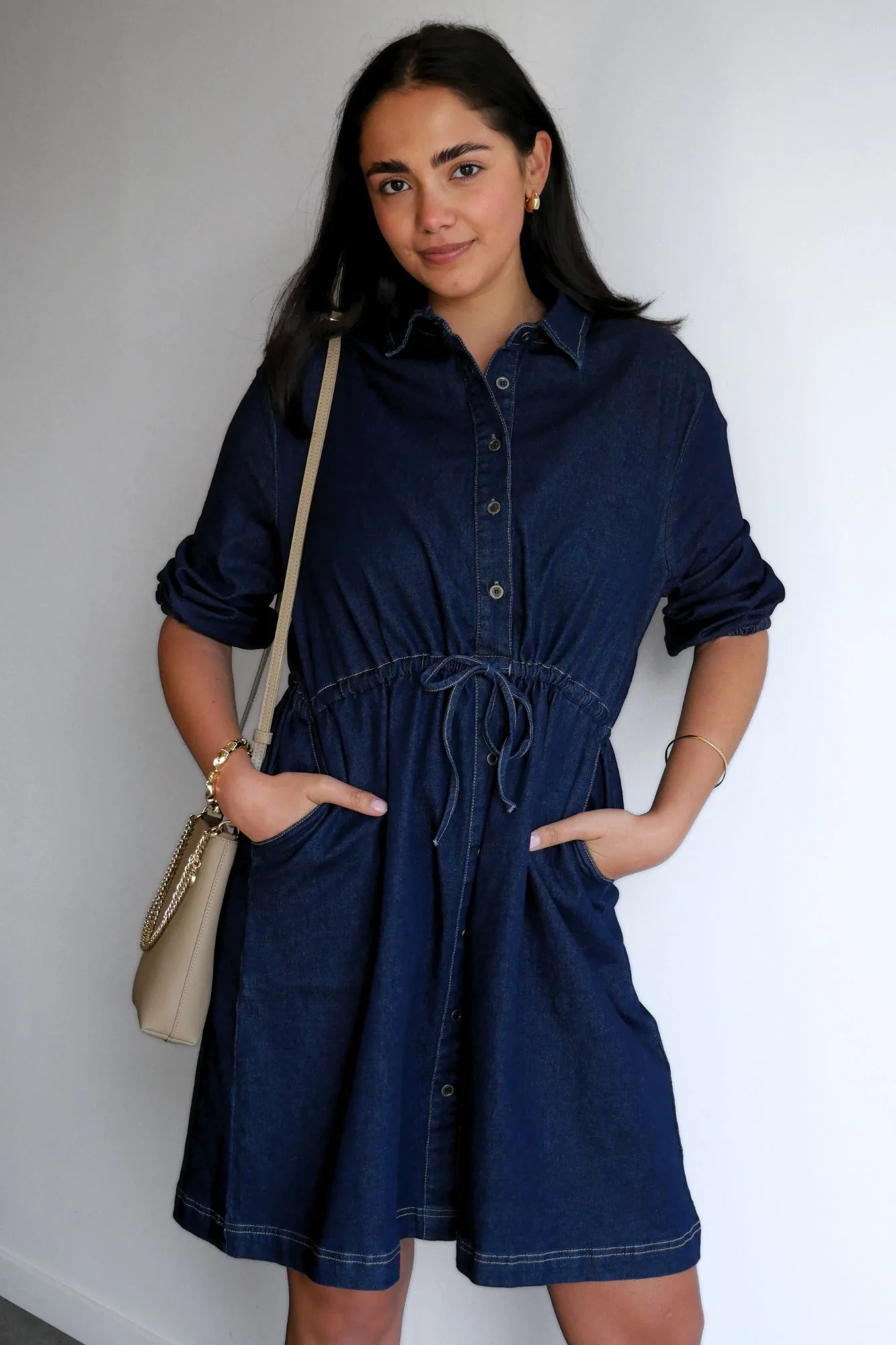 Sunday Boho Cindy L/S Dress Denim