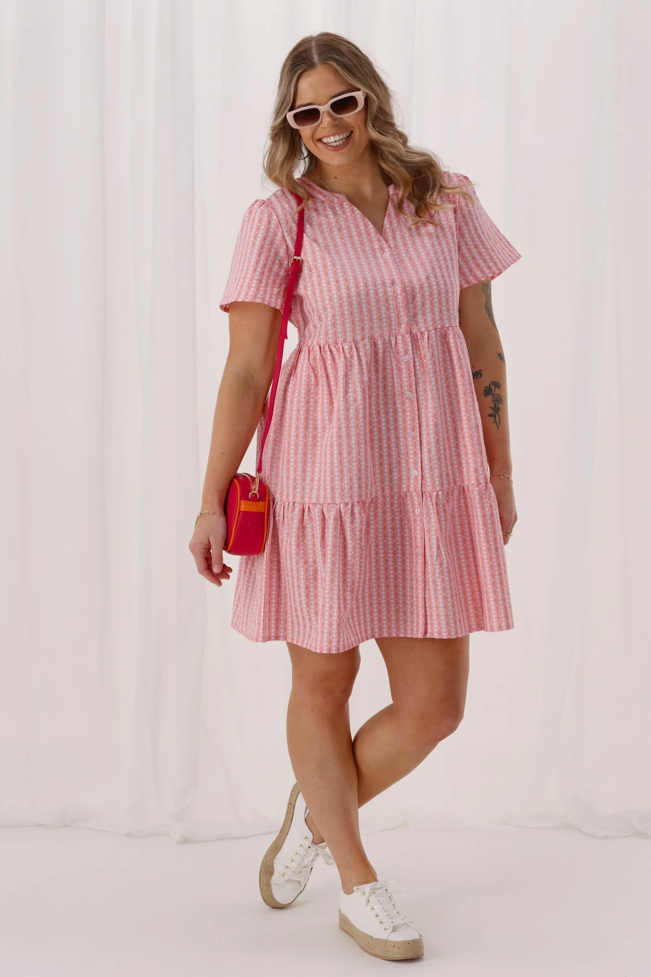 Sunday Boho Clara Dress Pink