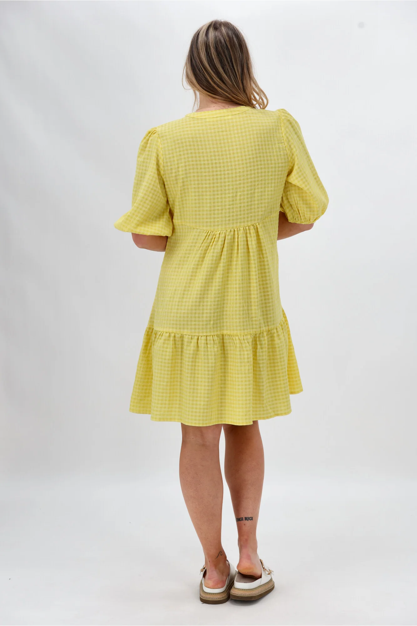 Sunday Boho Eliza Dress Yellow - Image 6