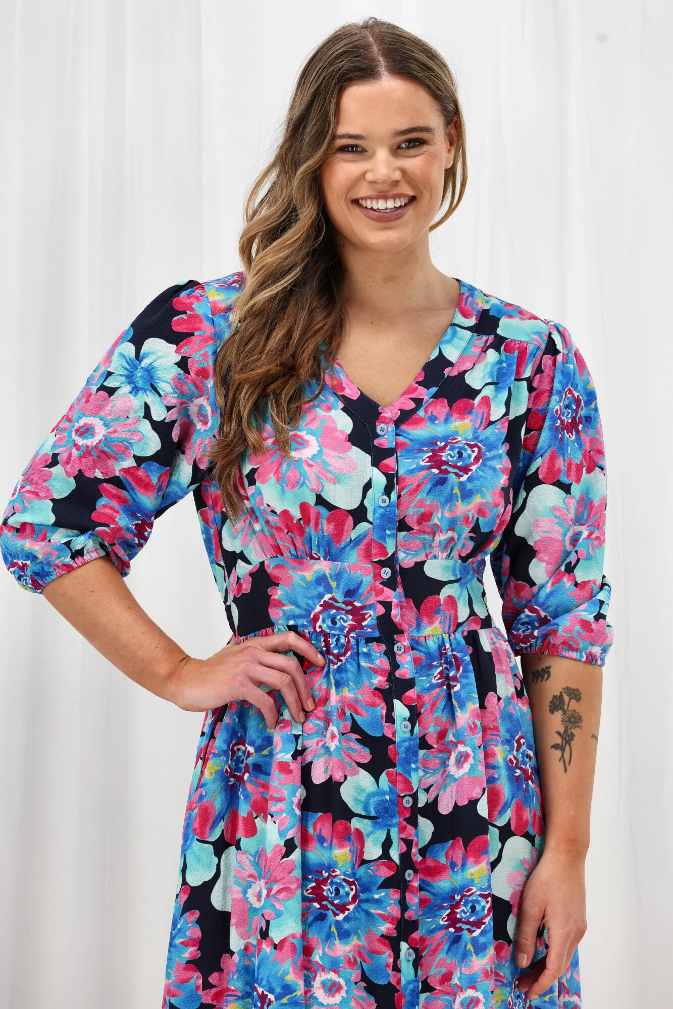 Sunday Boho Gwen Dress Print - Image 3
