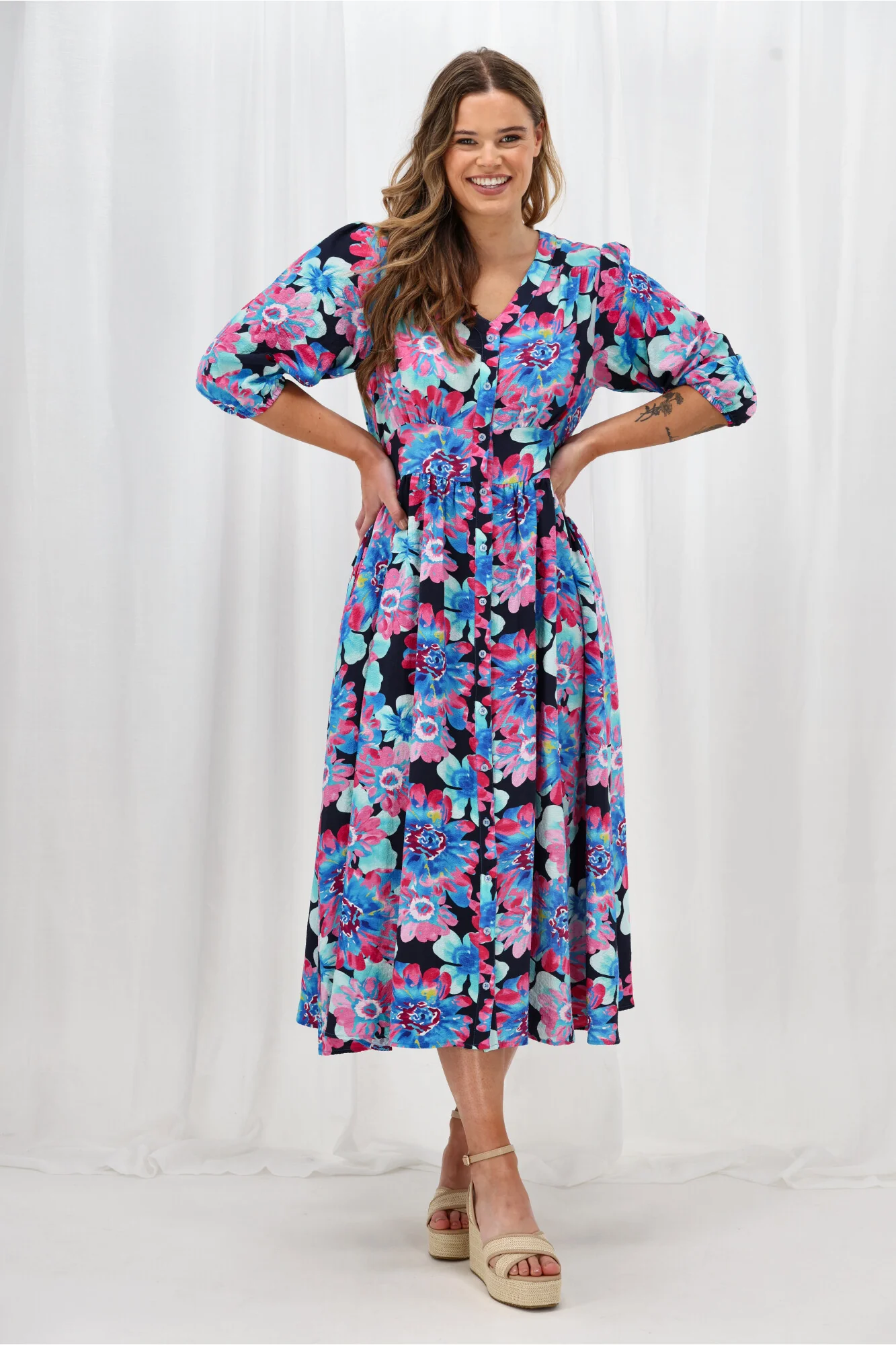 Sunday Boho Gwen Dress Print - Image 4