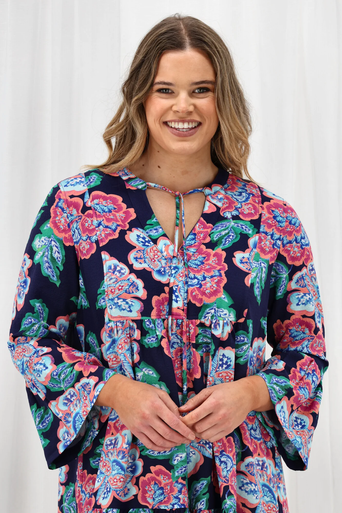 Sunday Boho Gwen Mini Dress Print - Image 3