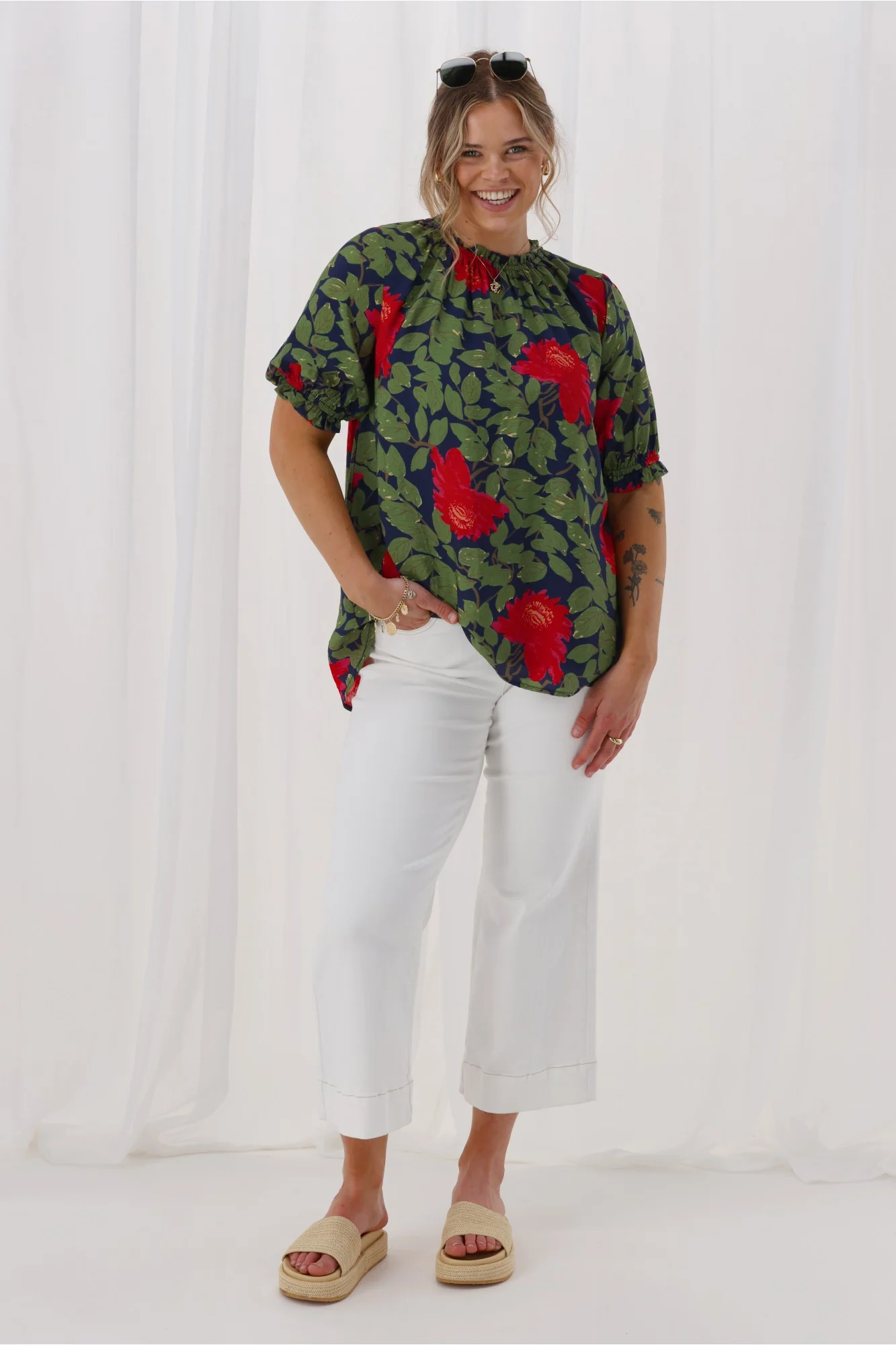 Sunday Boho Hannah Top Print - Image 4