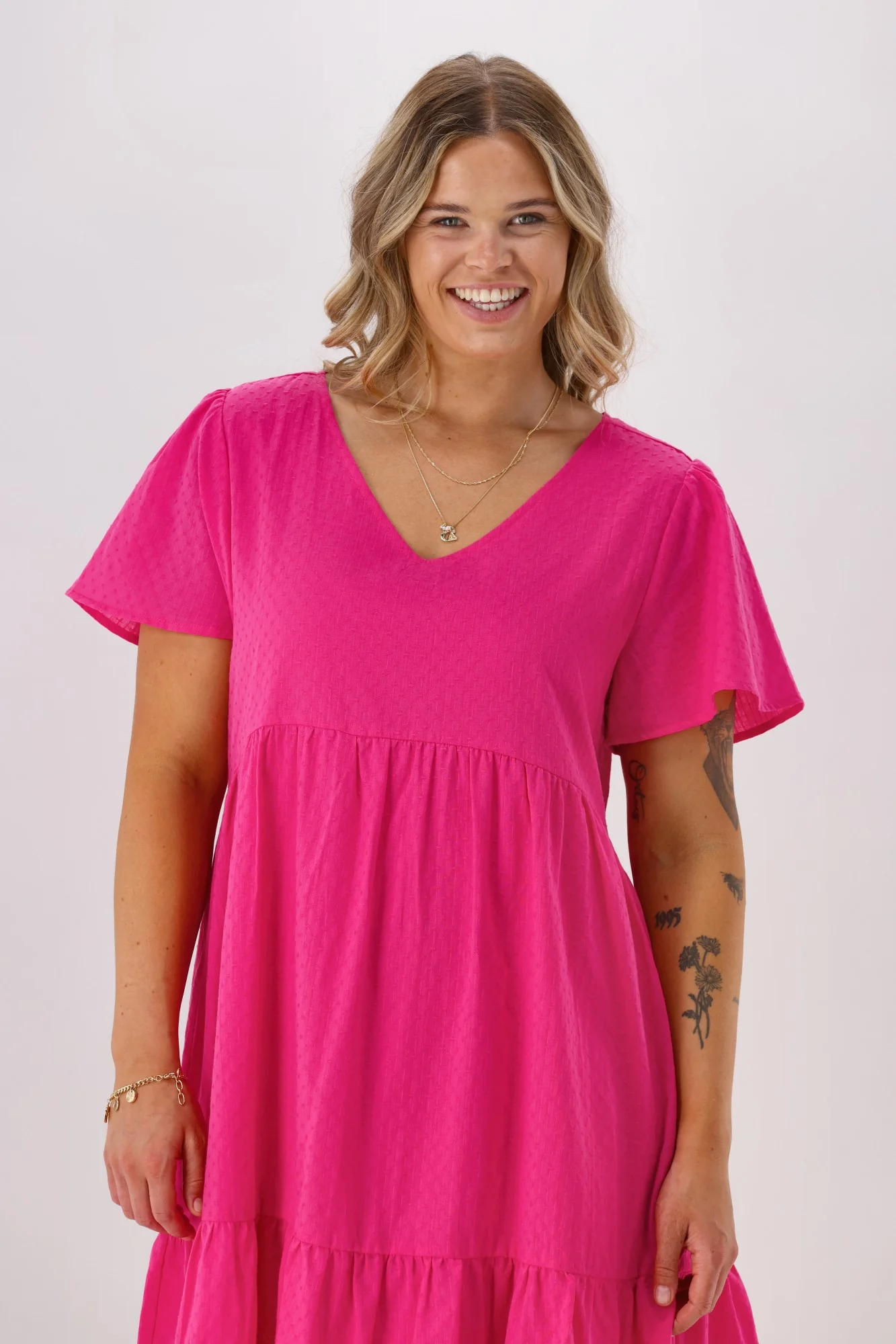 Sunday Boho Hazel Dress Pink - Image 2