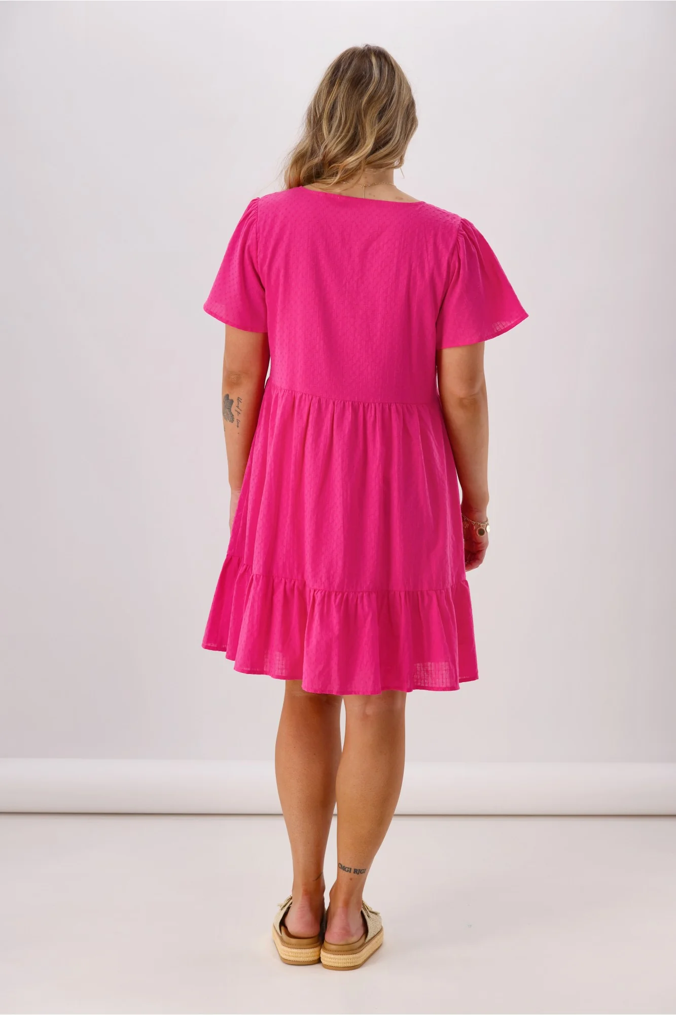 Sunday Boho Hazel Dress Pink - Image 6