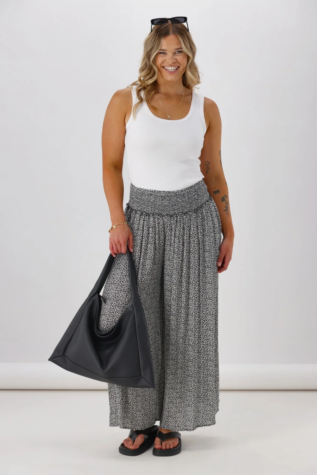 Sunday Boho India Pant Leopard Print - Image 4