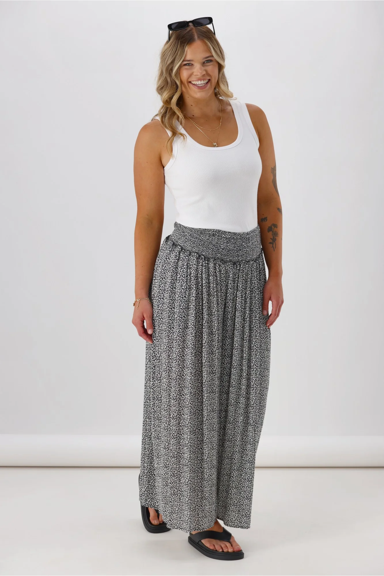Sunday Boho India Pant Leopard Print - Image 9