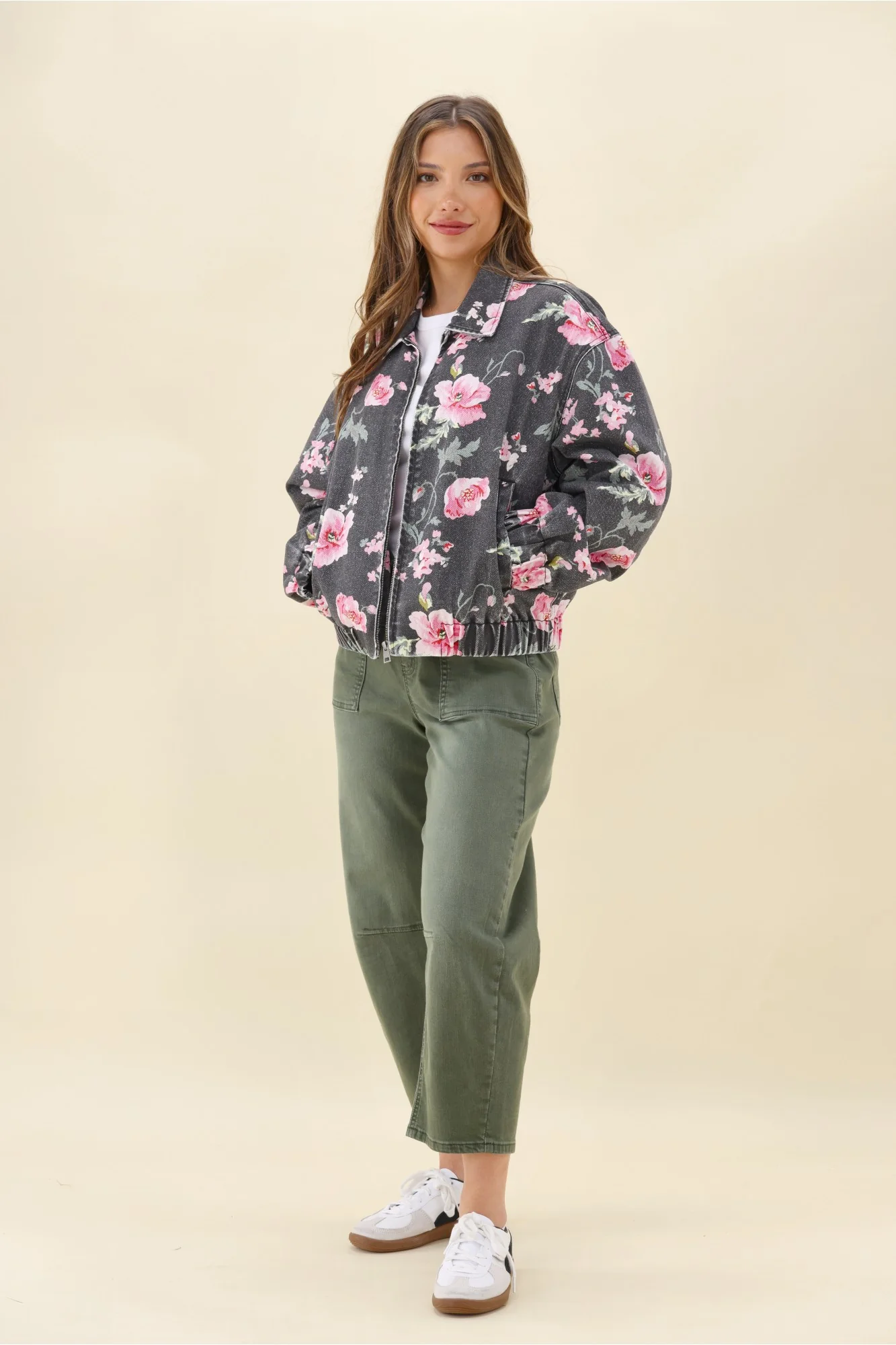 Sunday Boho Labene Black Floral Jacket - Image 6