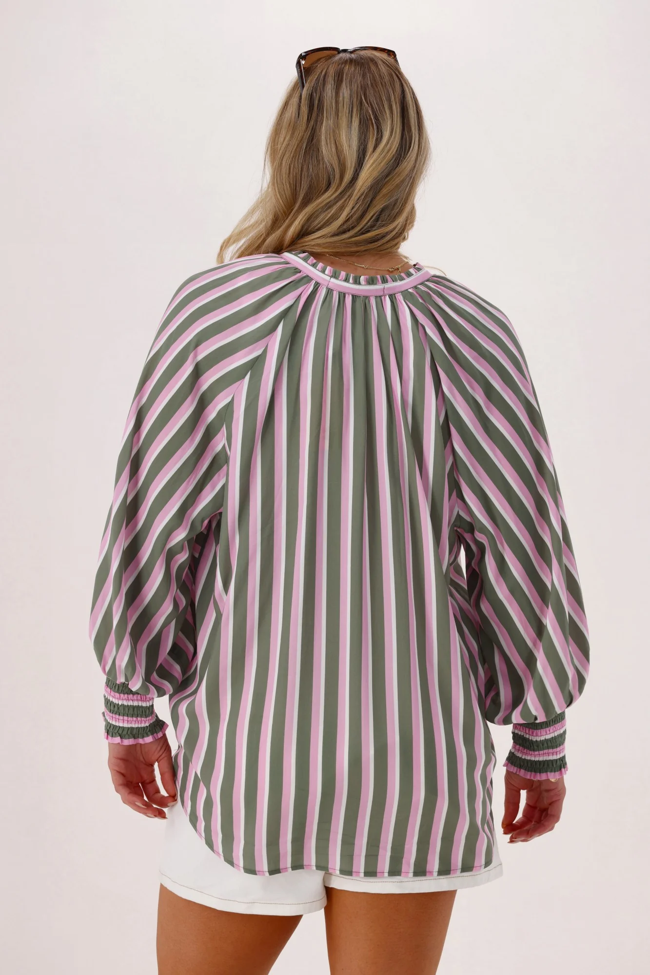 Sunday Boho Marnie Striped Blouse - Image 7