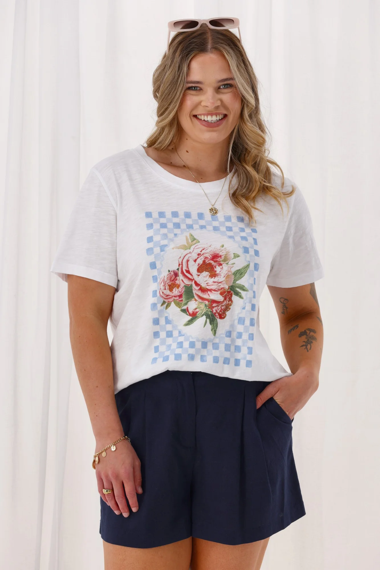 Sunday Boho Matilda Tee White - Image 2