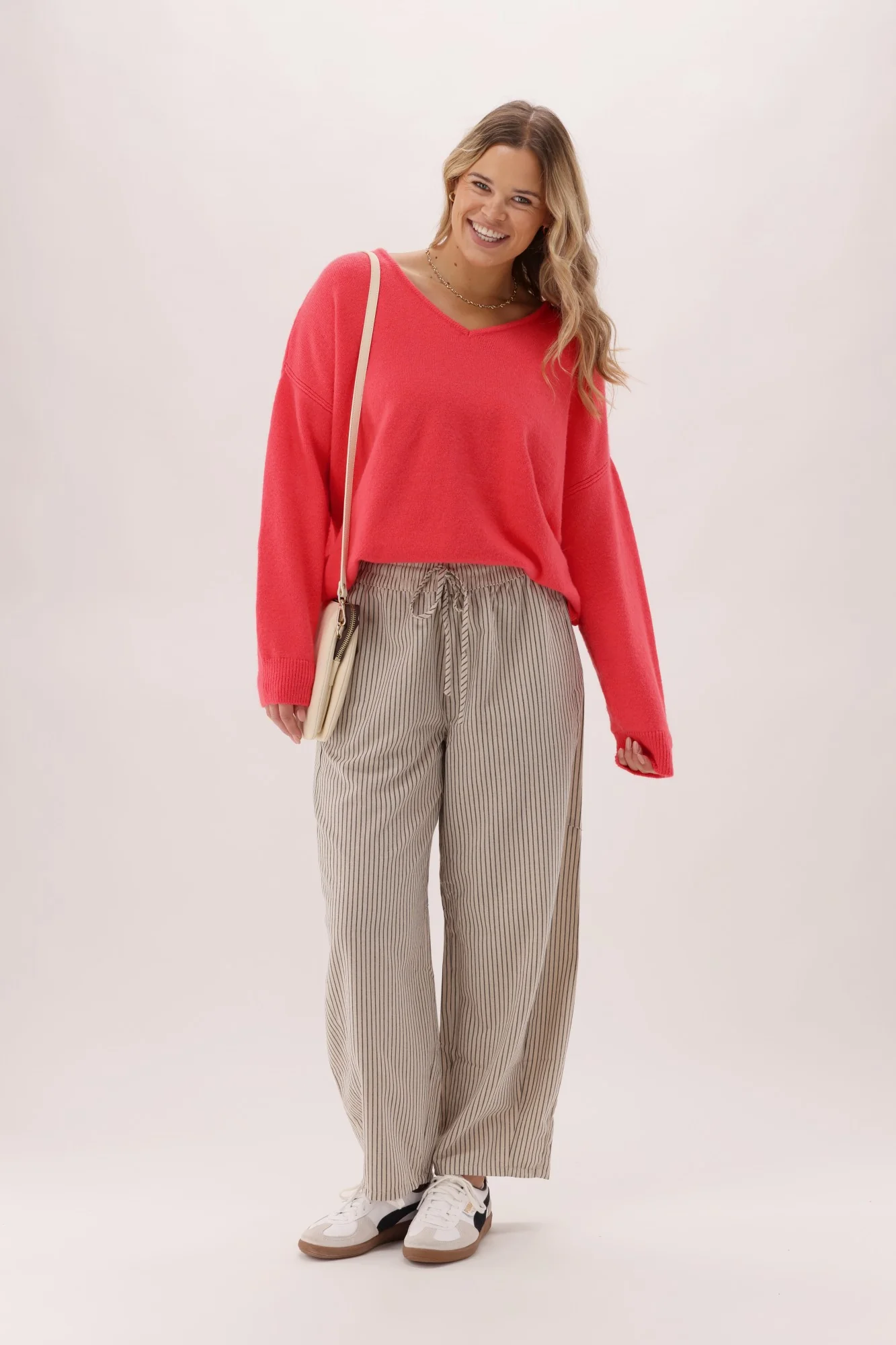 Sunday Boho Nara Pull On Barrel Pant Stripe - Image 4