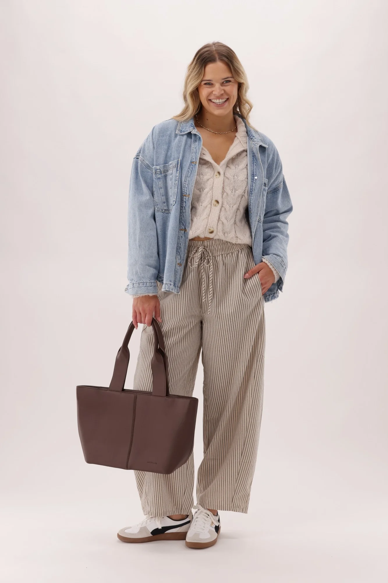 Sunday Boho Nara Pull On Barrel Pant Stripe - Image 6