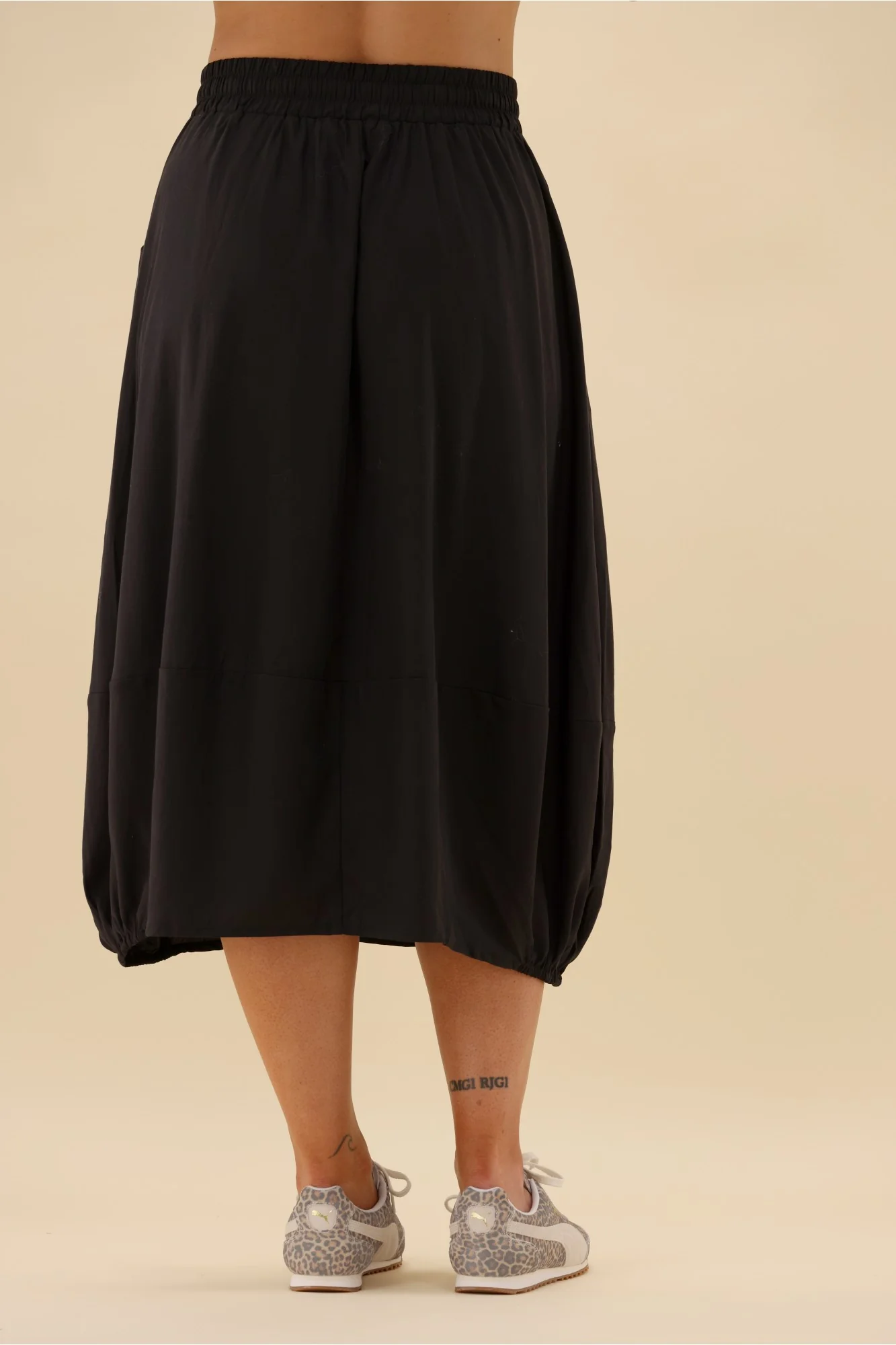 Sunday Boho Pauline Midi Skirt Black - Image 6
