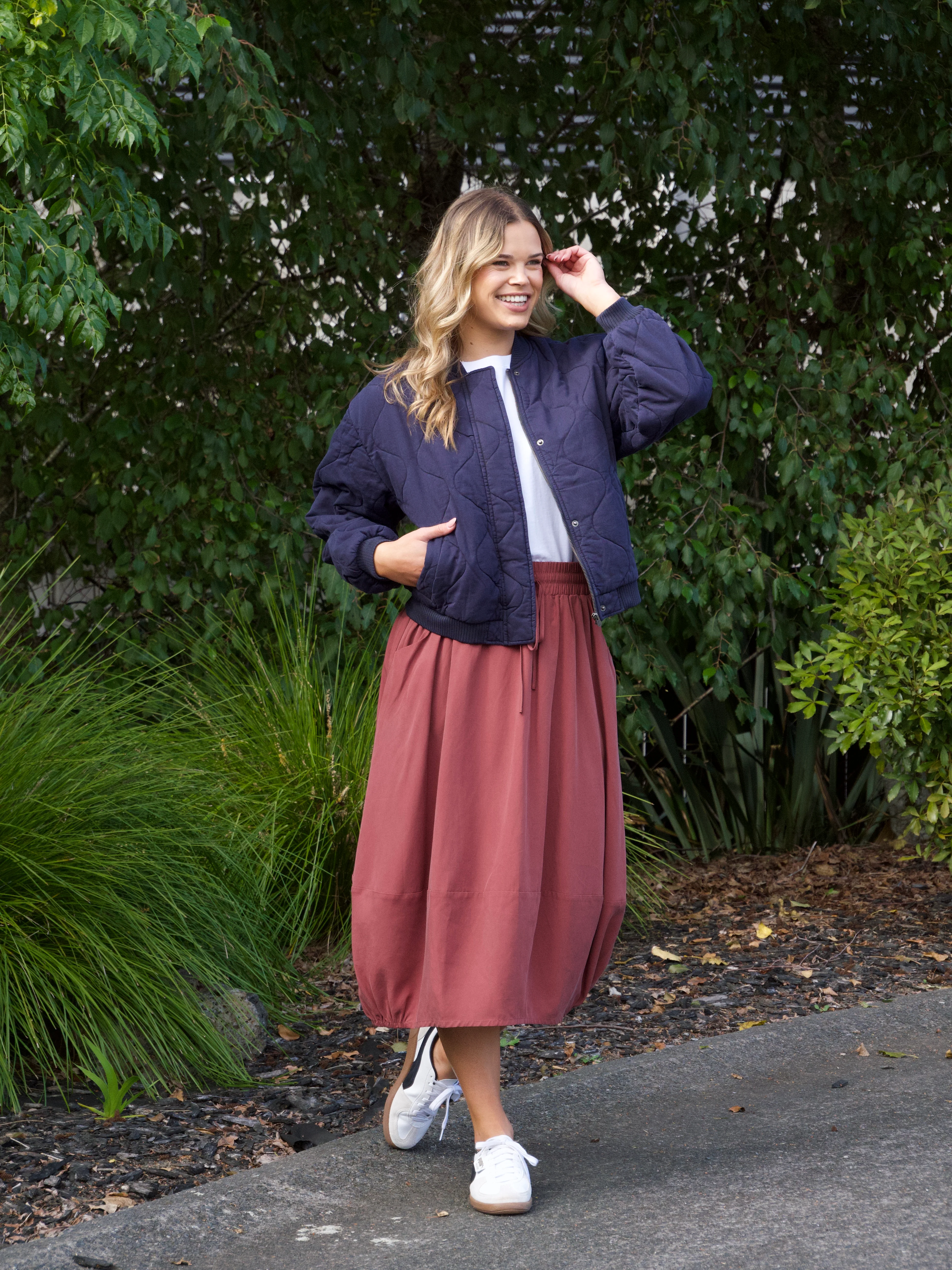 Sunday Boho Pauline Midi Skirt Rust - Image 5