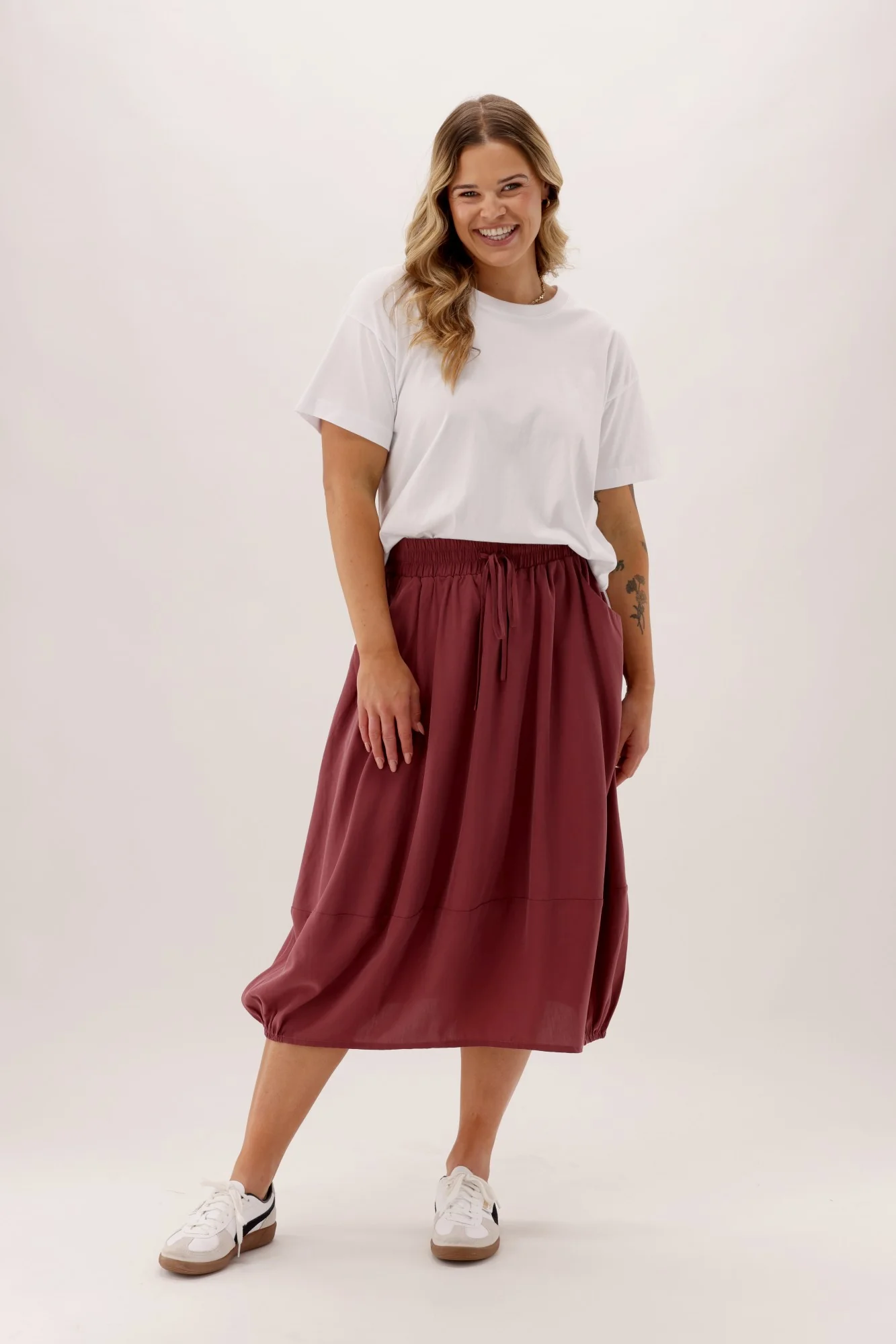 Sunday Boho Pauline Midi Skirt Rust - Image 6