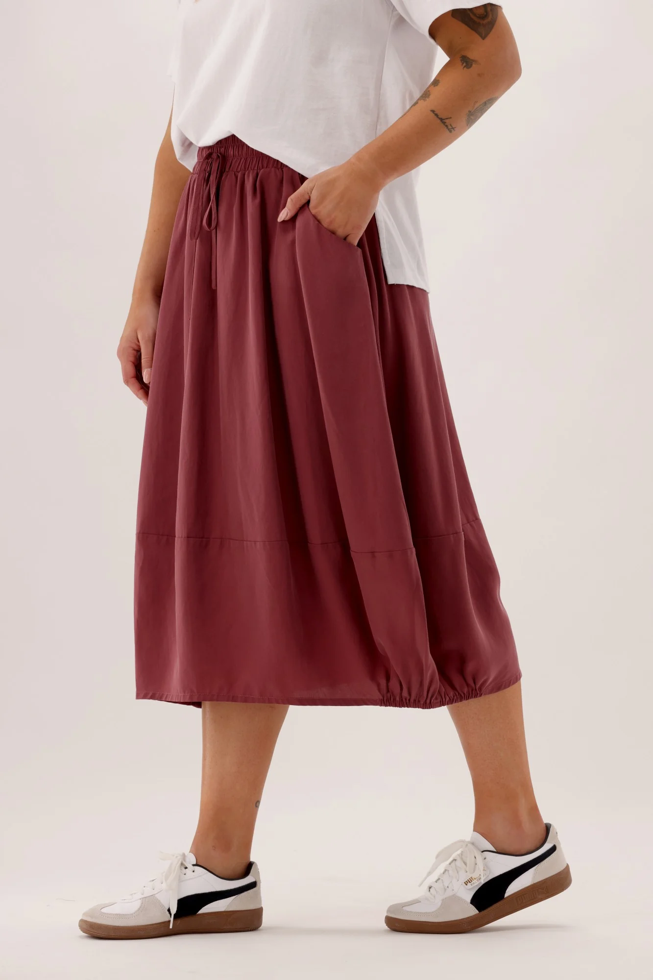 Sunday Boho Pauline Midi Skirt Rust - Image 8