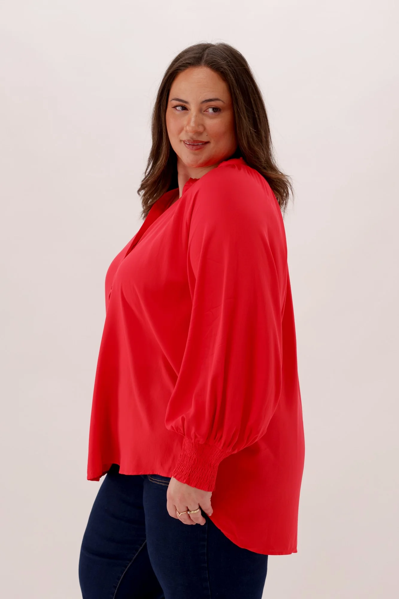 Sunday Boho Reece Blouse Coral - Image 5