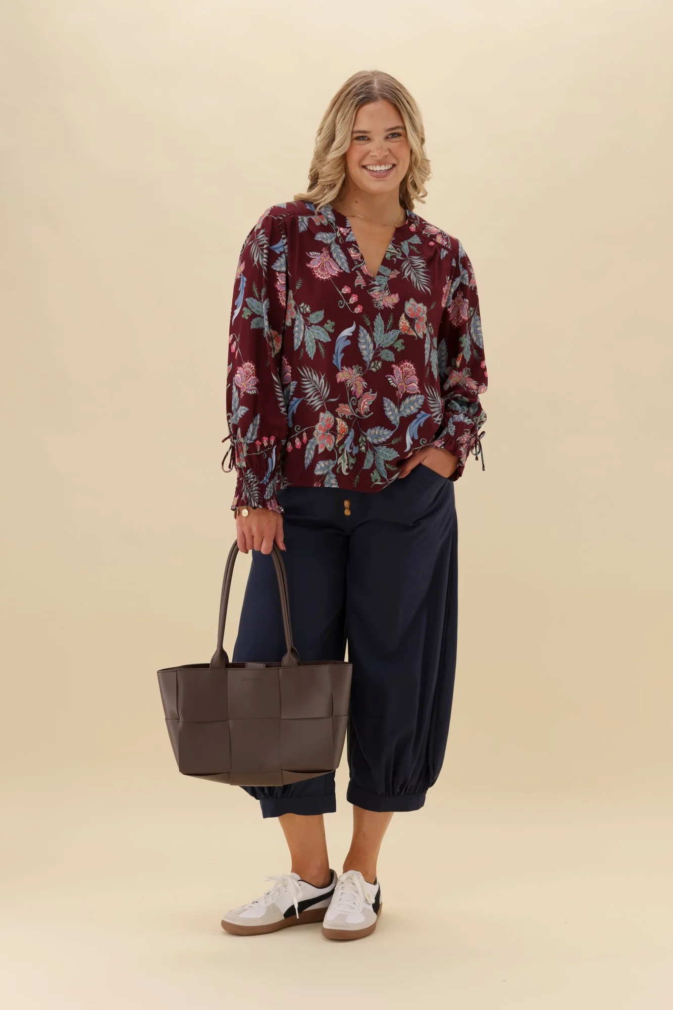 Sunday Boho Rhii Pant Navy - Image 3