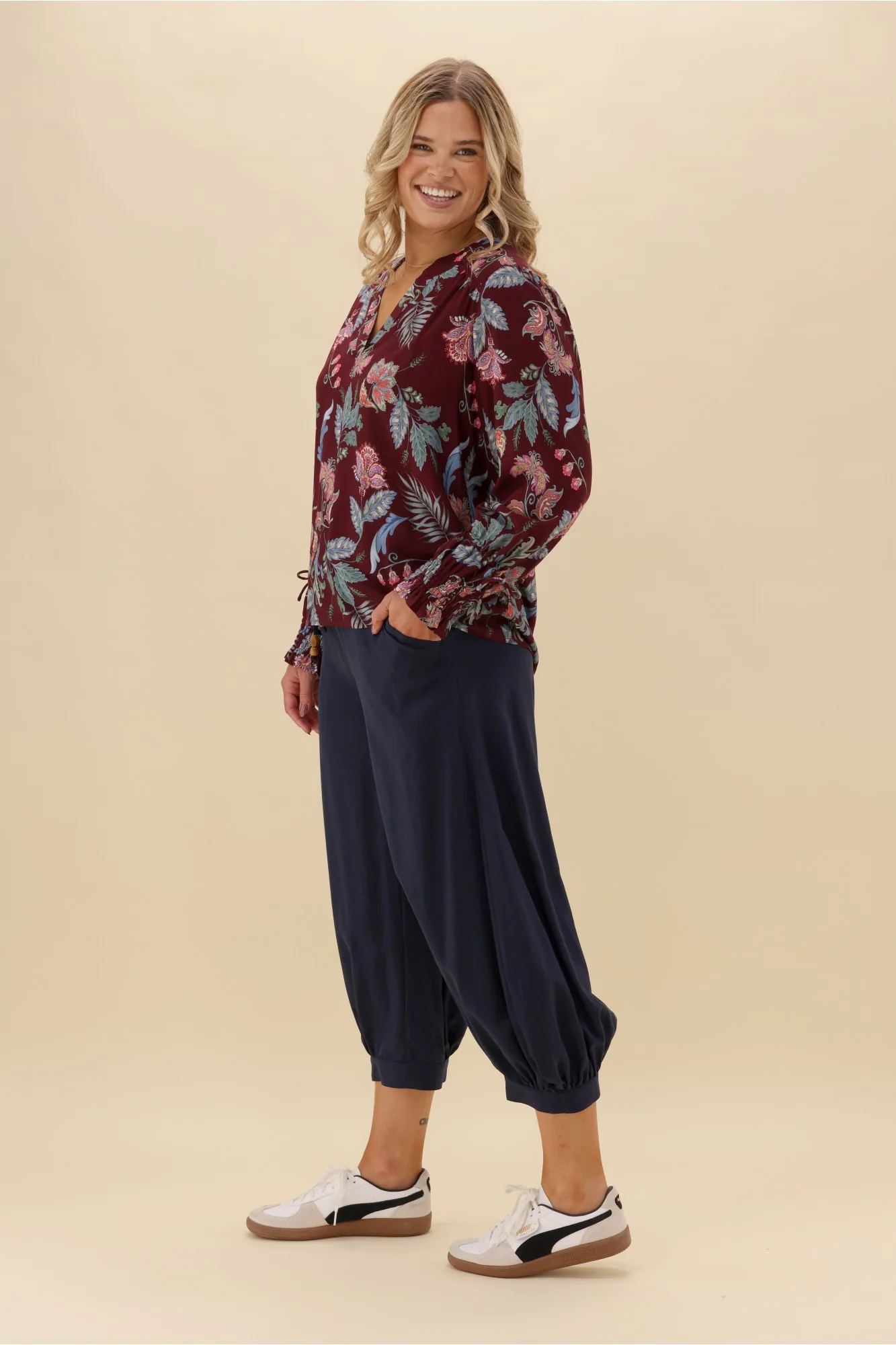 Sunday Boho Rhii Pant Navy - Image 6