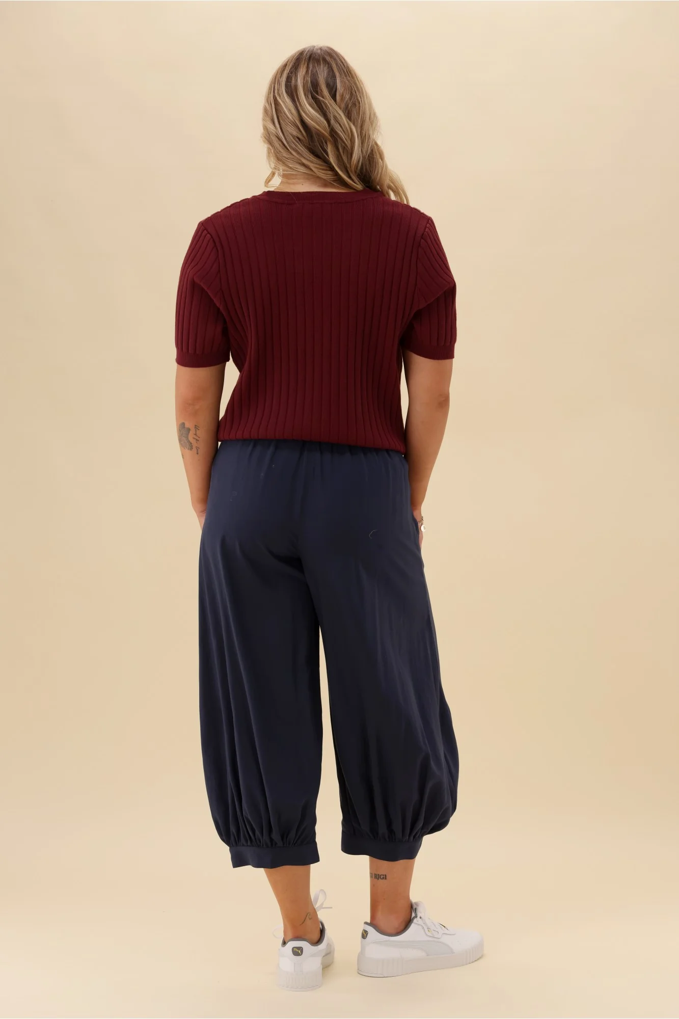 Sunday Boho Rhii Pant Navy - Image 7