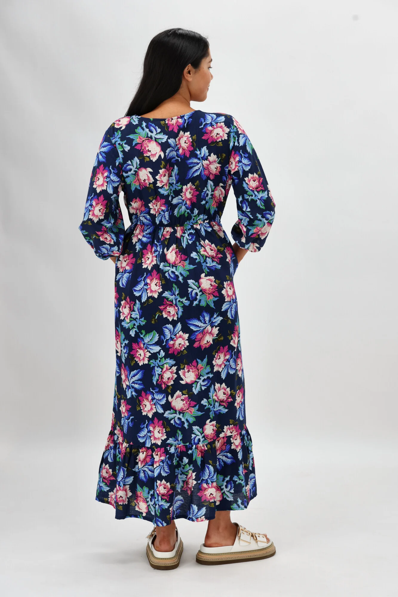 Sunday Boho Rochelle Dress Print Floral - Image 5