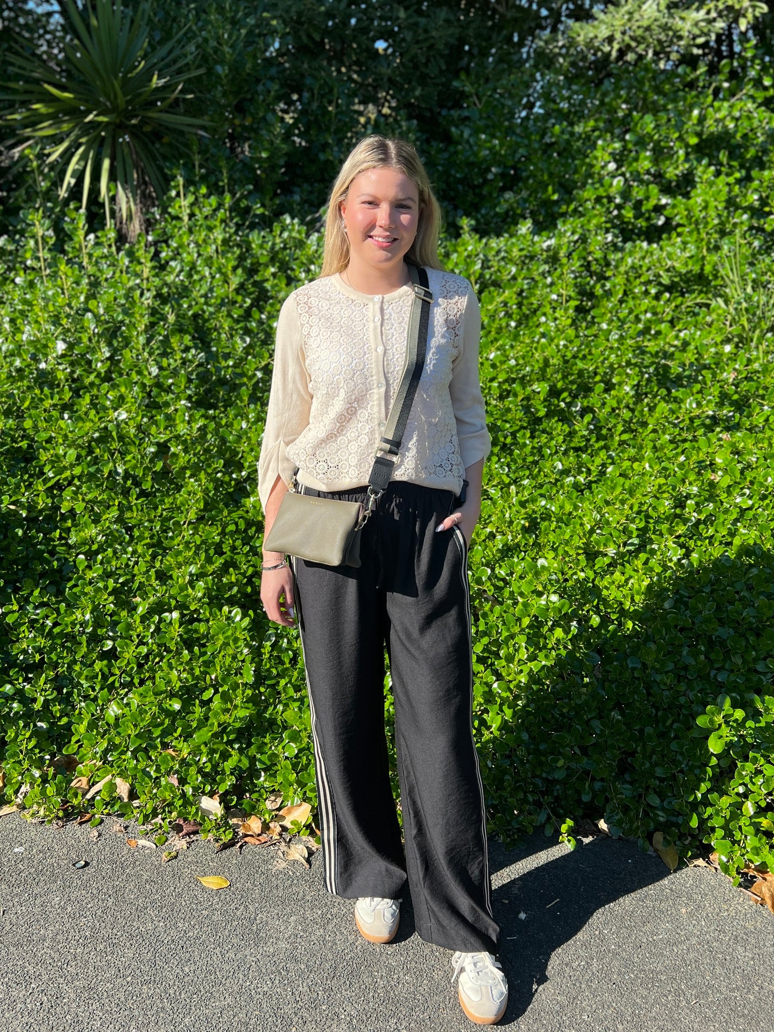 Sunday Boho Salma Lace Cardigan Natural