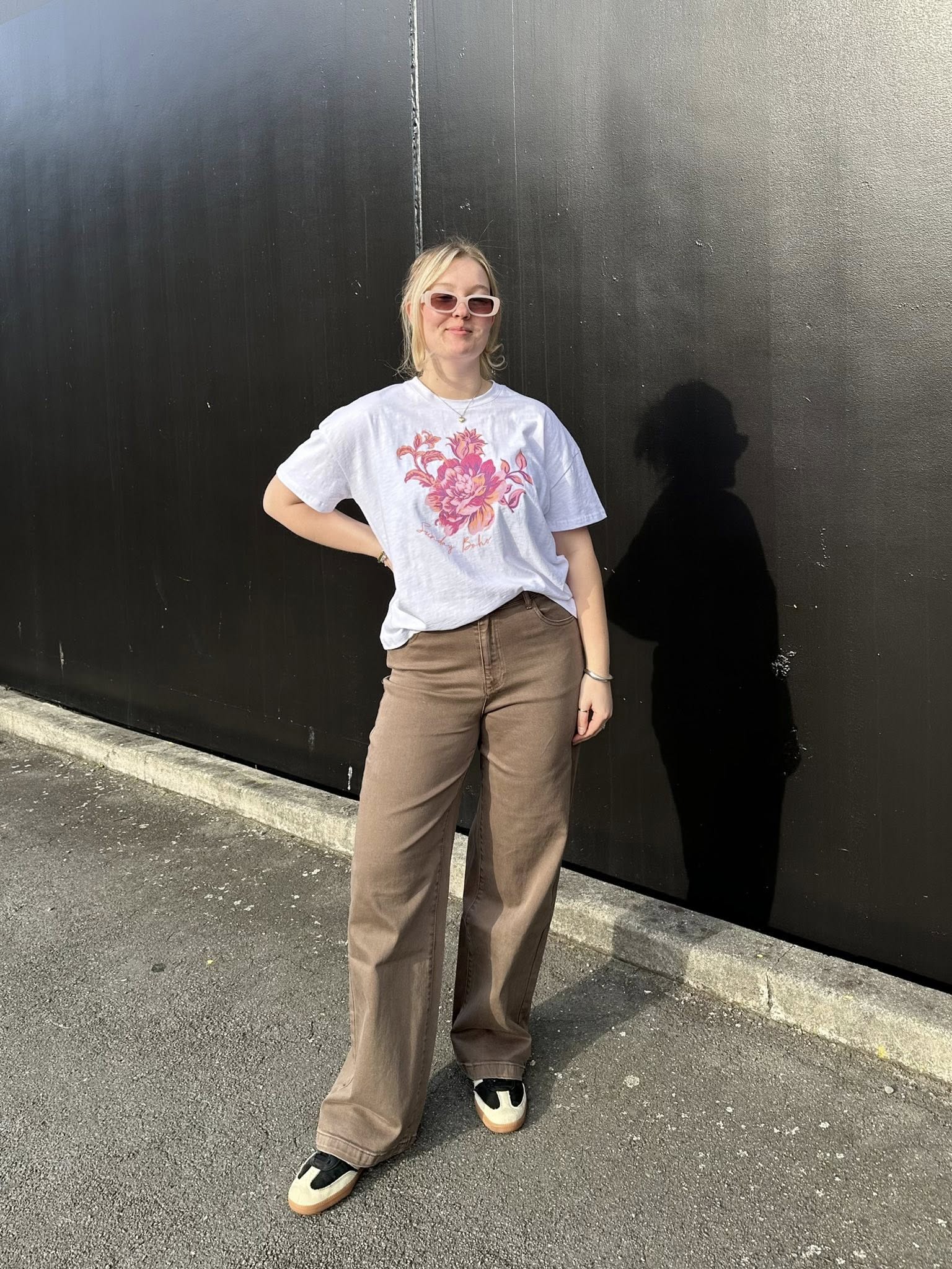 Sunday Boho Tarsia Tee White - Image 3