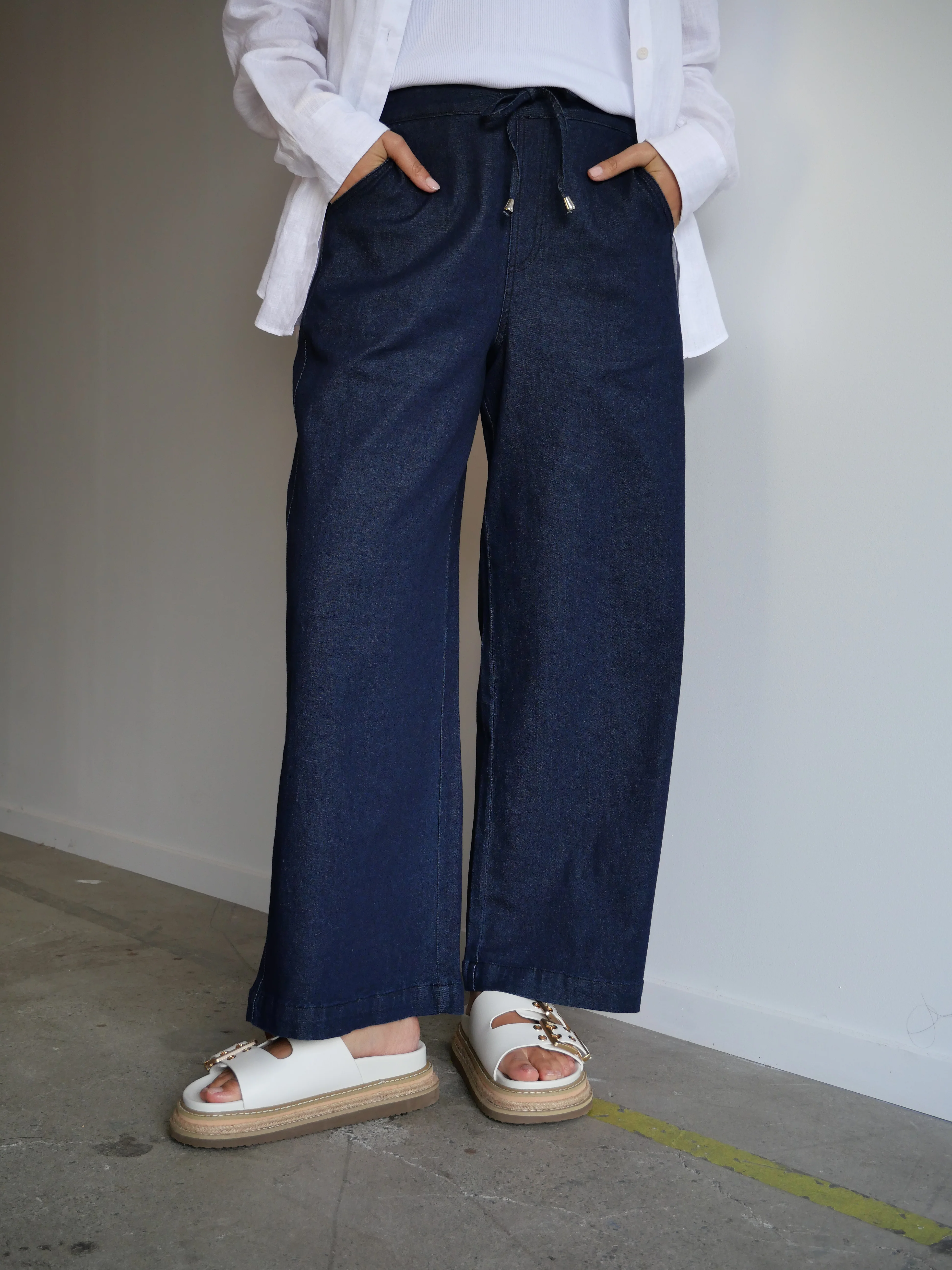 Sunday Boho Zack Wide Leg Jean Denim - Image 7