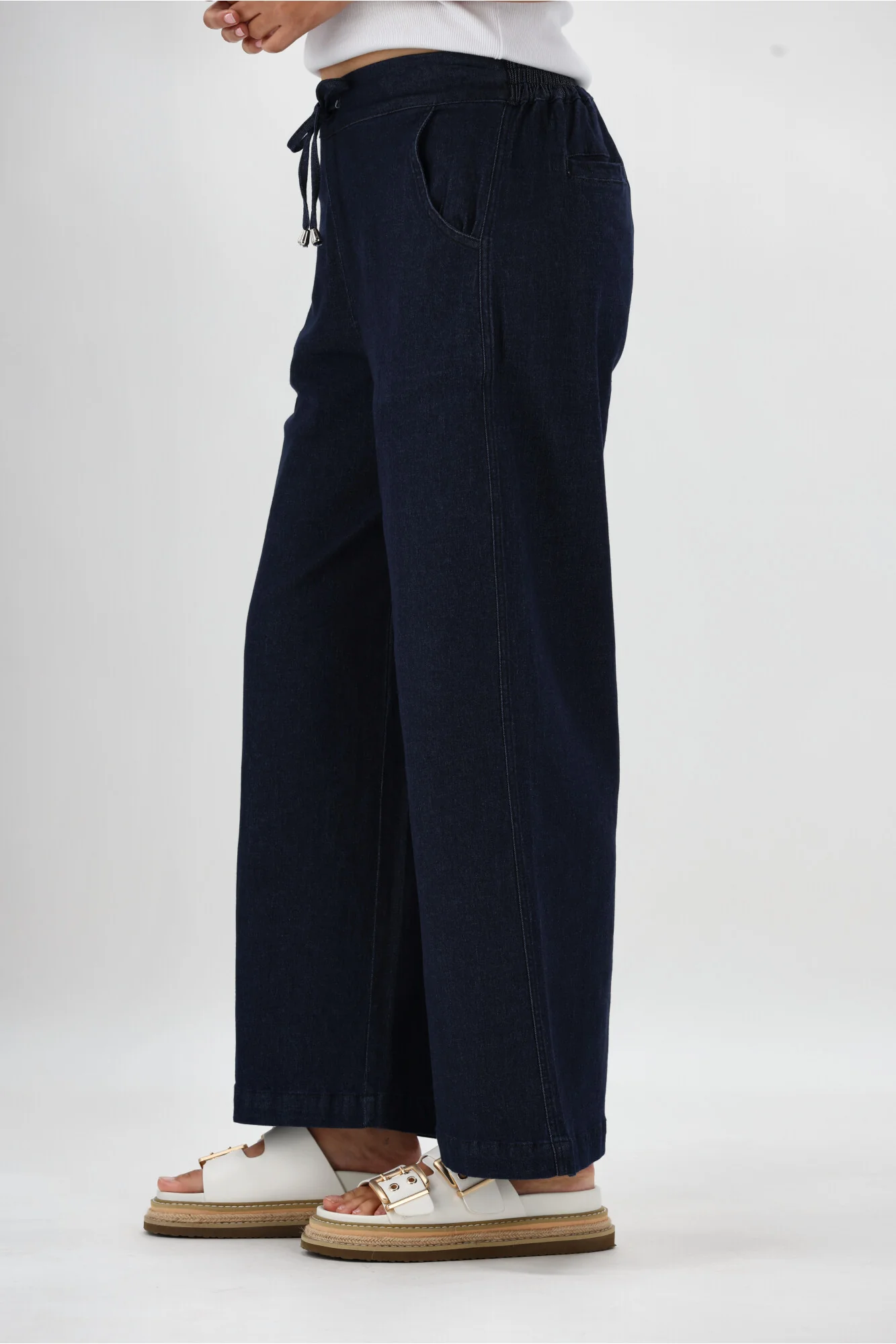Sunday Boho Zack Wide Leg Jean Denim - Image 8