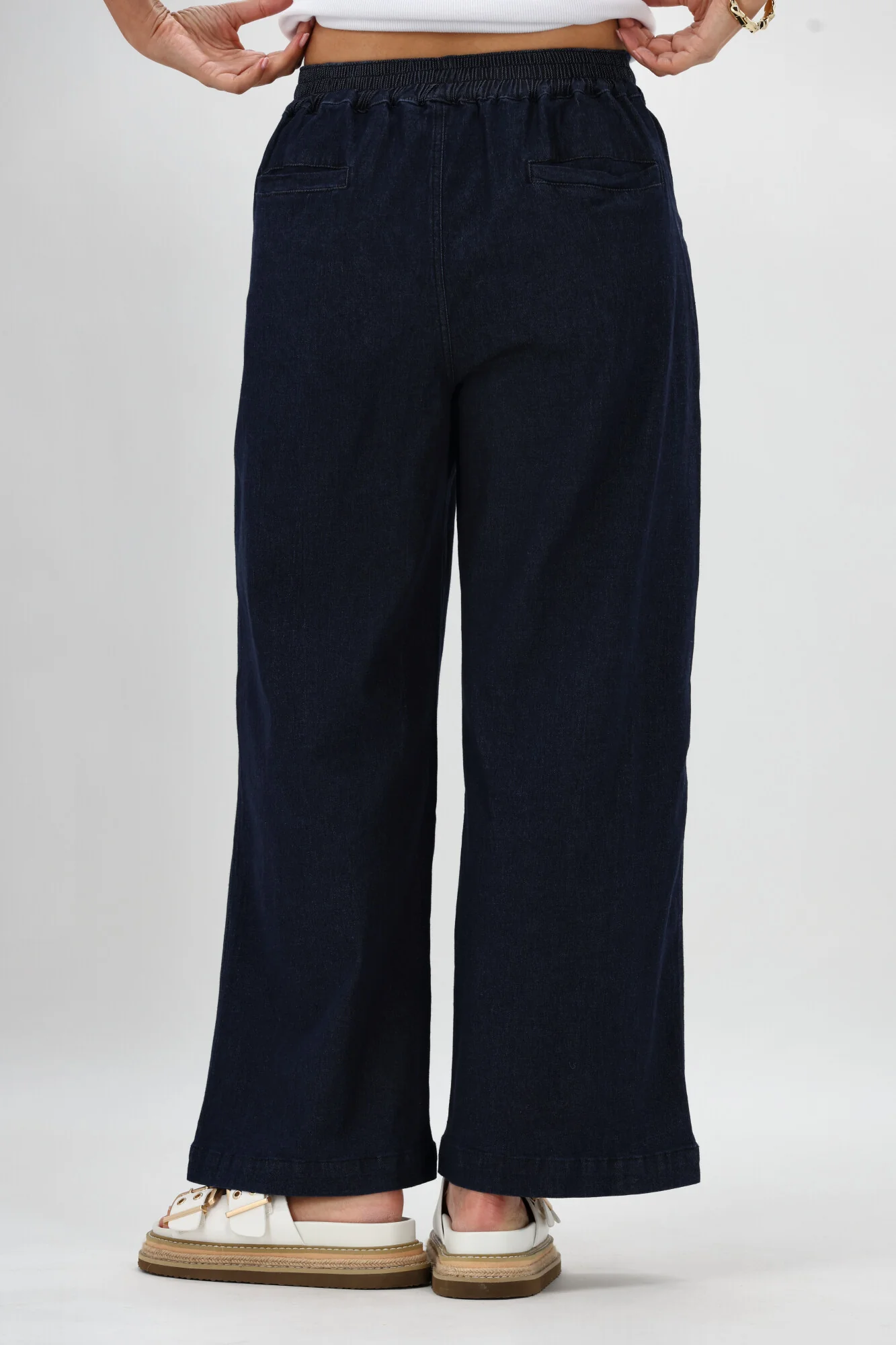Sunday Boho Zack Wide Leg Jean Denim - Image 9