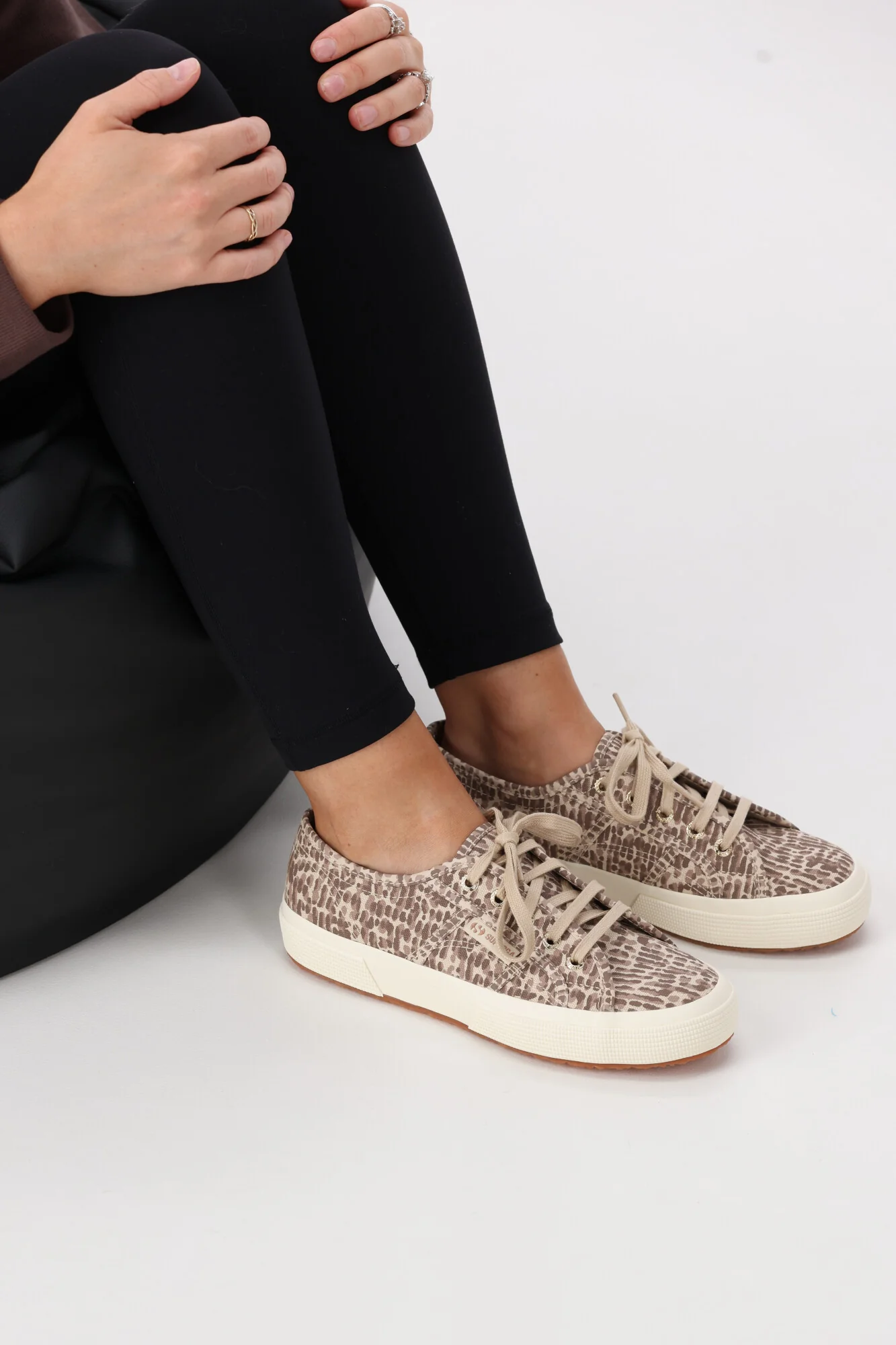 Superga Jaguar Print Brown Beige - Image 4