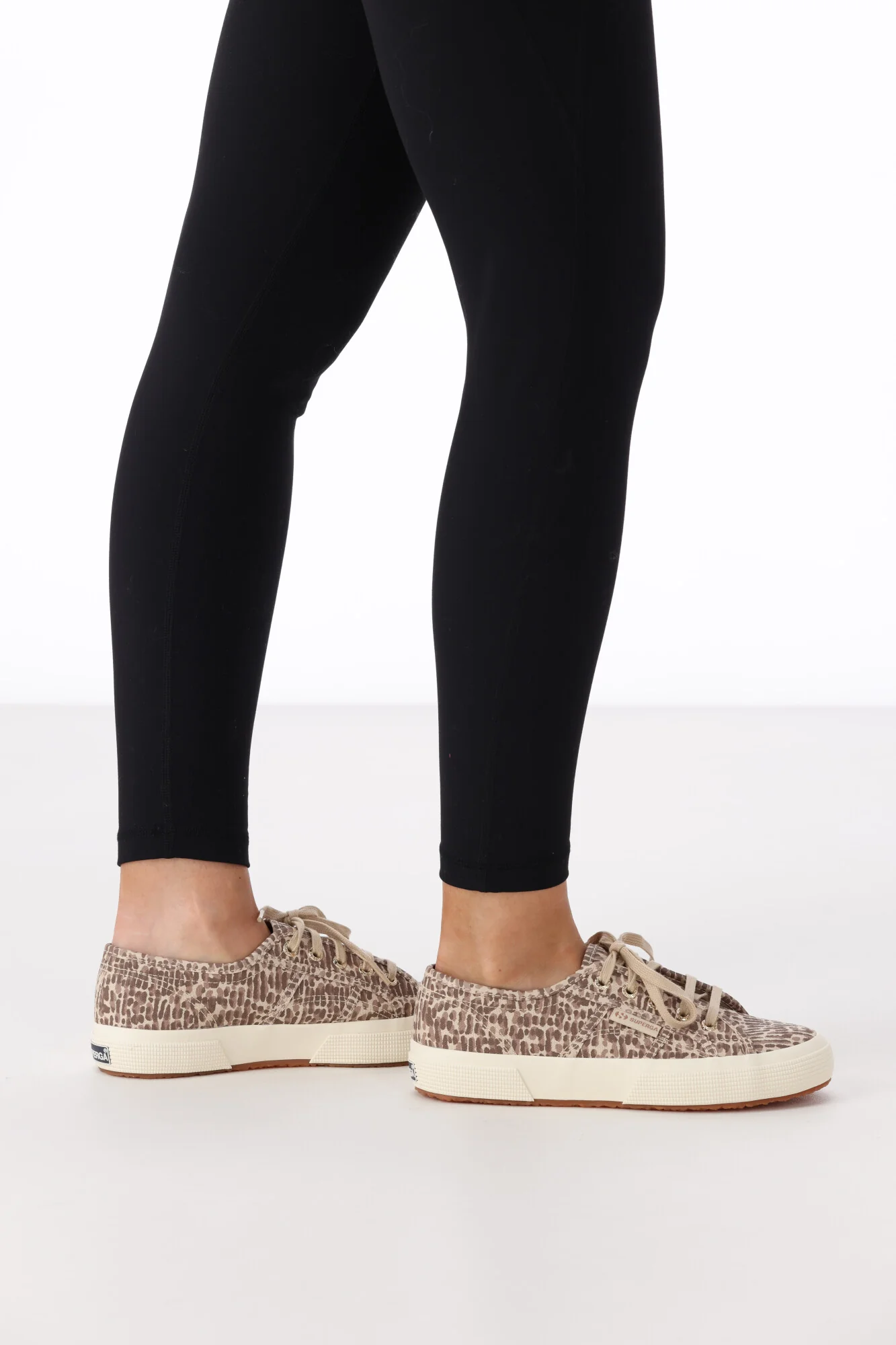 Superga Jaguar Print Brown Beige - Image 5